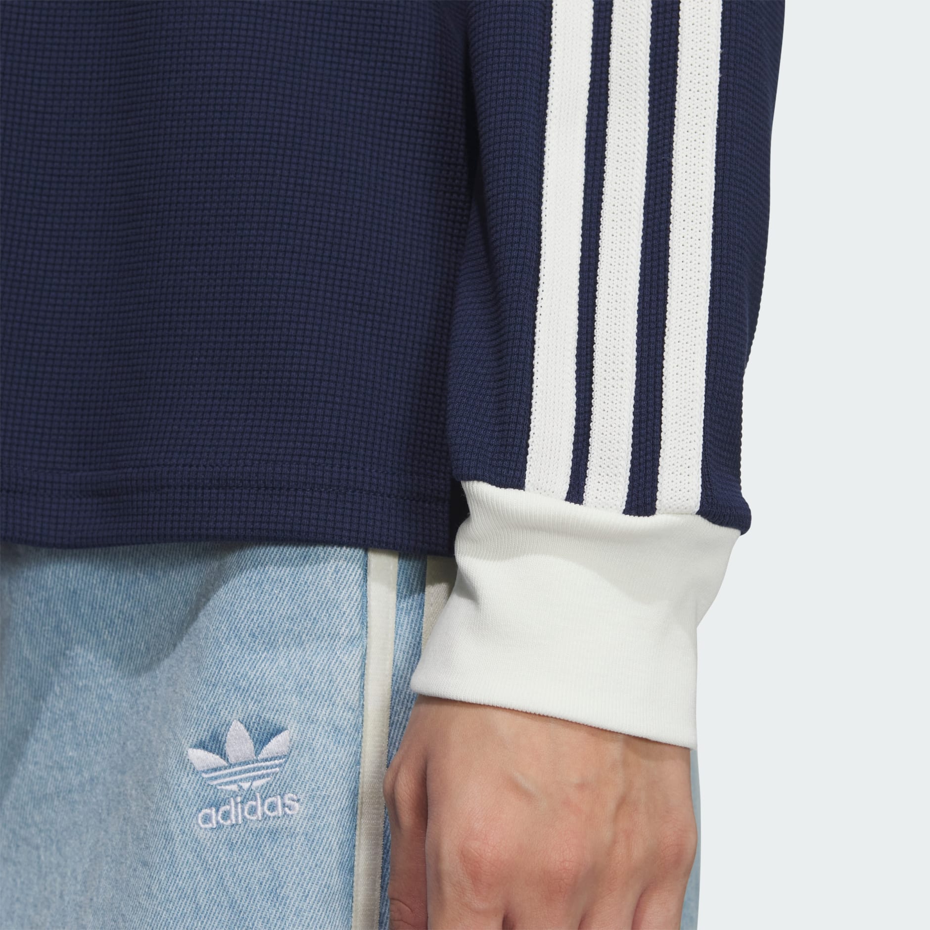 ★adidas★ Retro Sports Sporty Club Long Sleeve Tee JM8012 Retro Sport Sporty Club Long Sleeves Tee - Blue | adidas