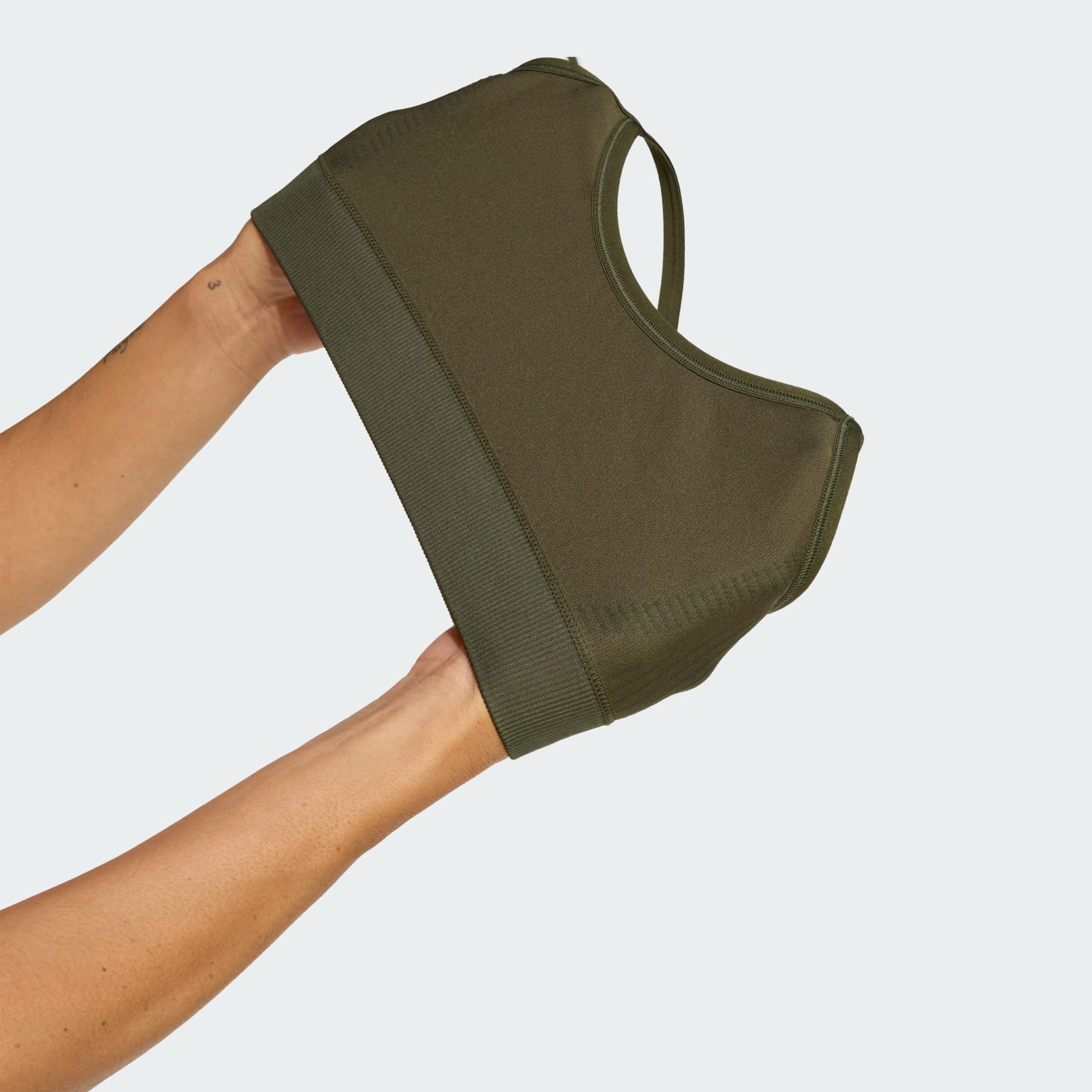 Sutien tricotat cu susținere ușoară Workout Essentials