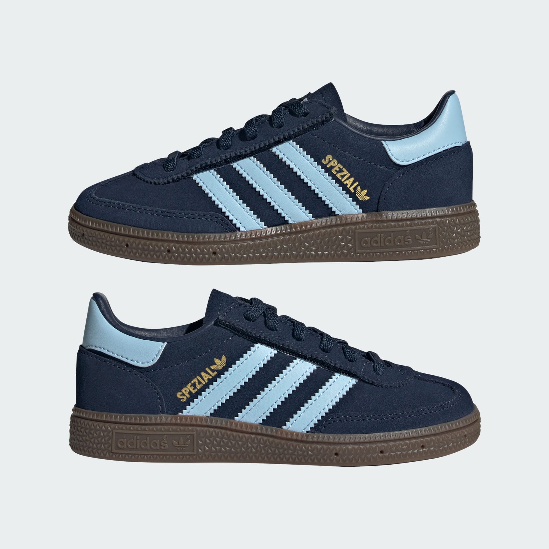 Pantofi de handbal Spezial Comfort cu închidere cu șireturi elastice, pentru copii