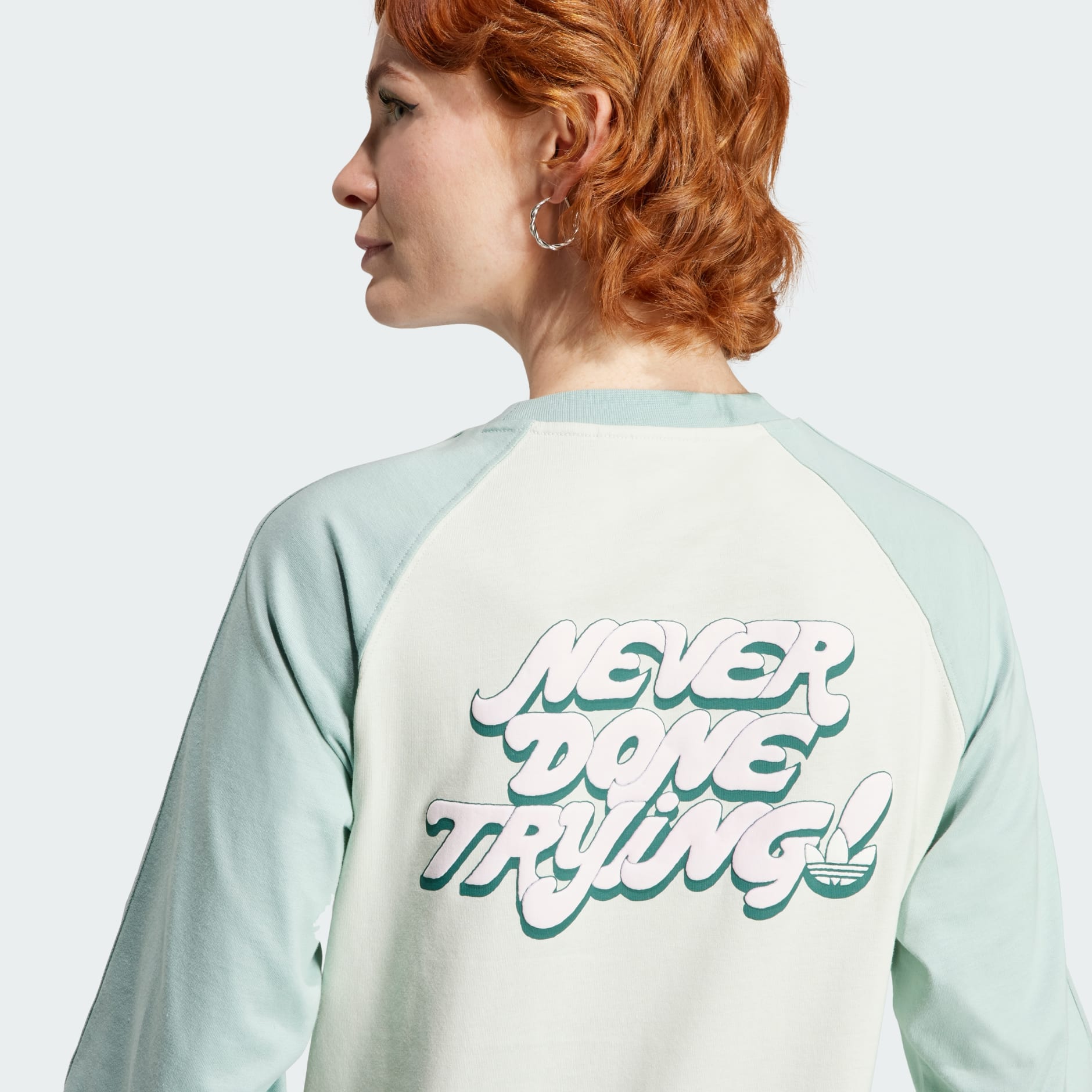 adidas Long Sleeve Tee - Green | adidas TZ