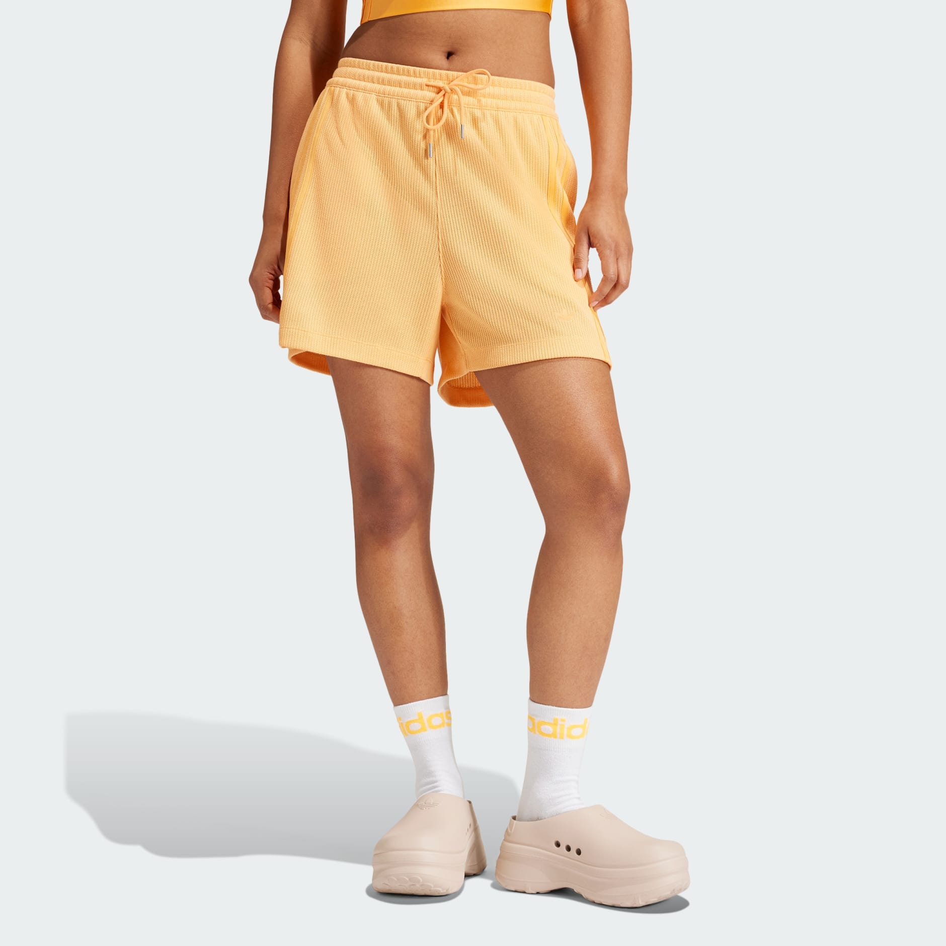 CLOTHING Knitted Shorts Orange adidas Bahrain