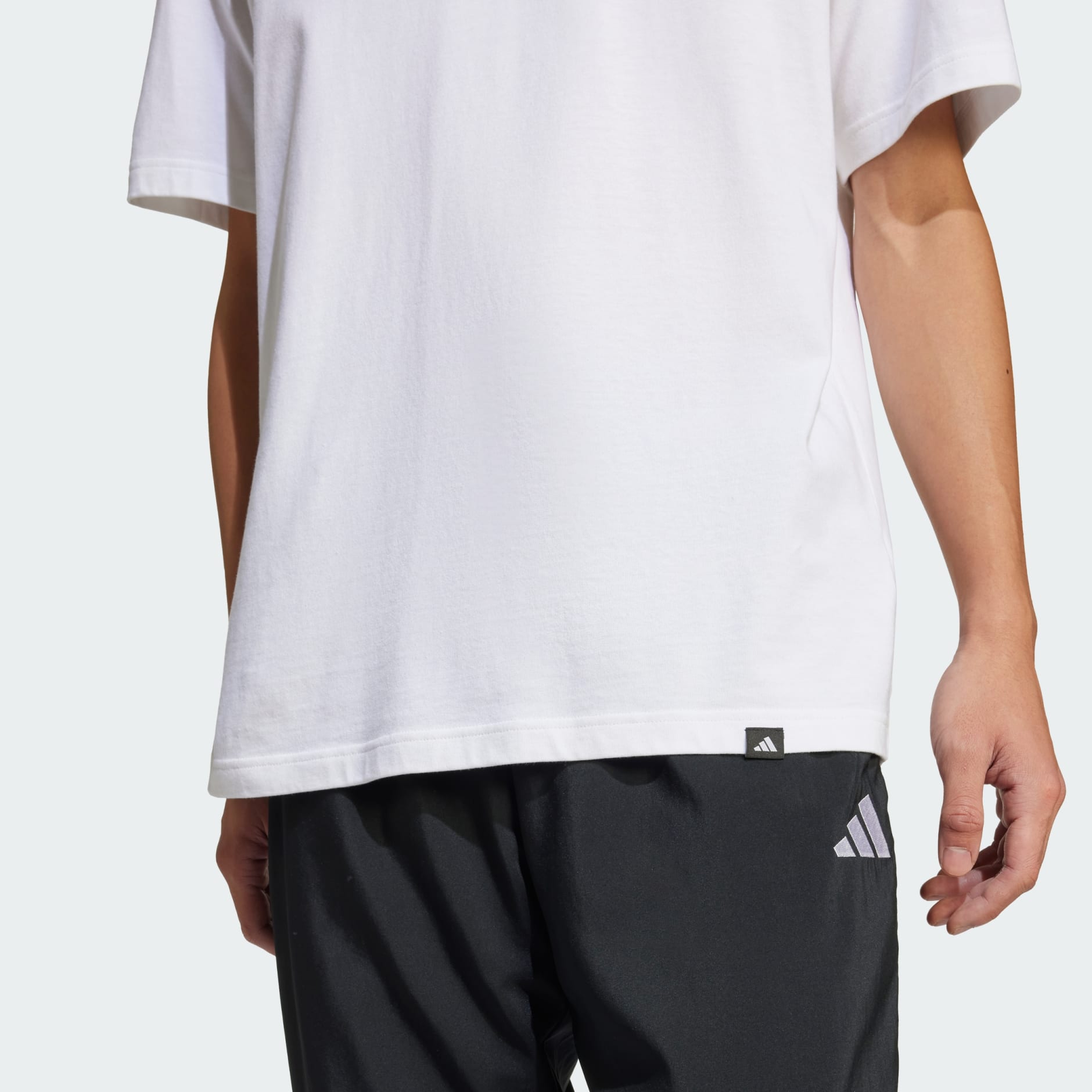 adidas Lounge Slide Graphic Tee - White | adidas UAE adidas Lounge Slide Graphic Tee - White | adidas UAE