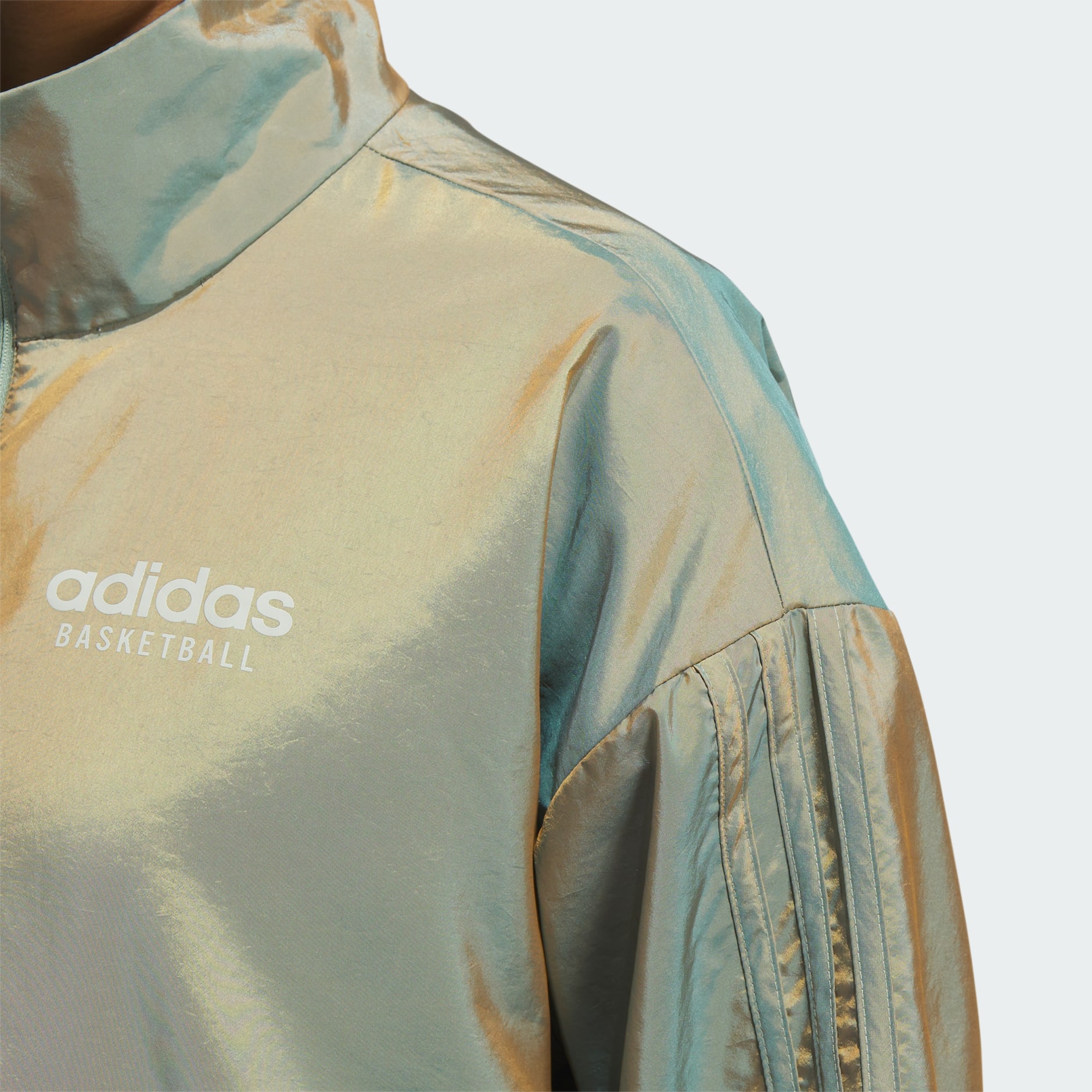 Adidas iridescent outlet jacket