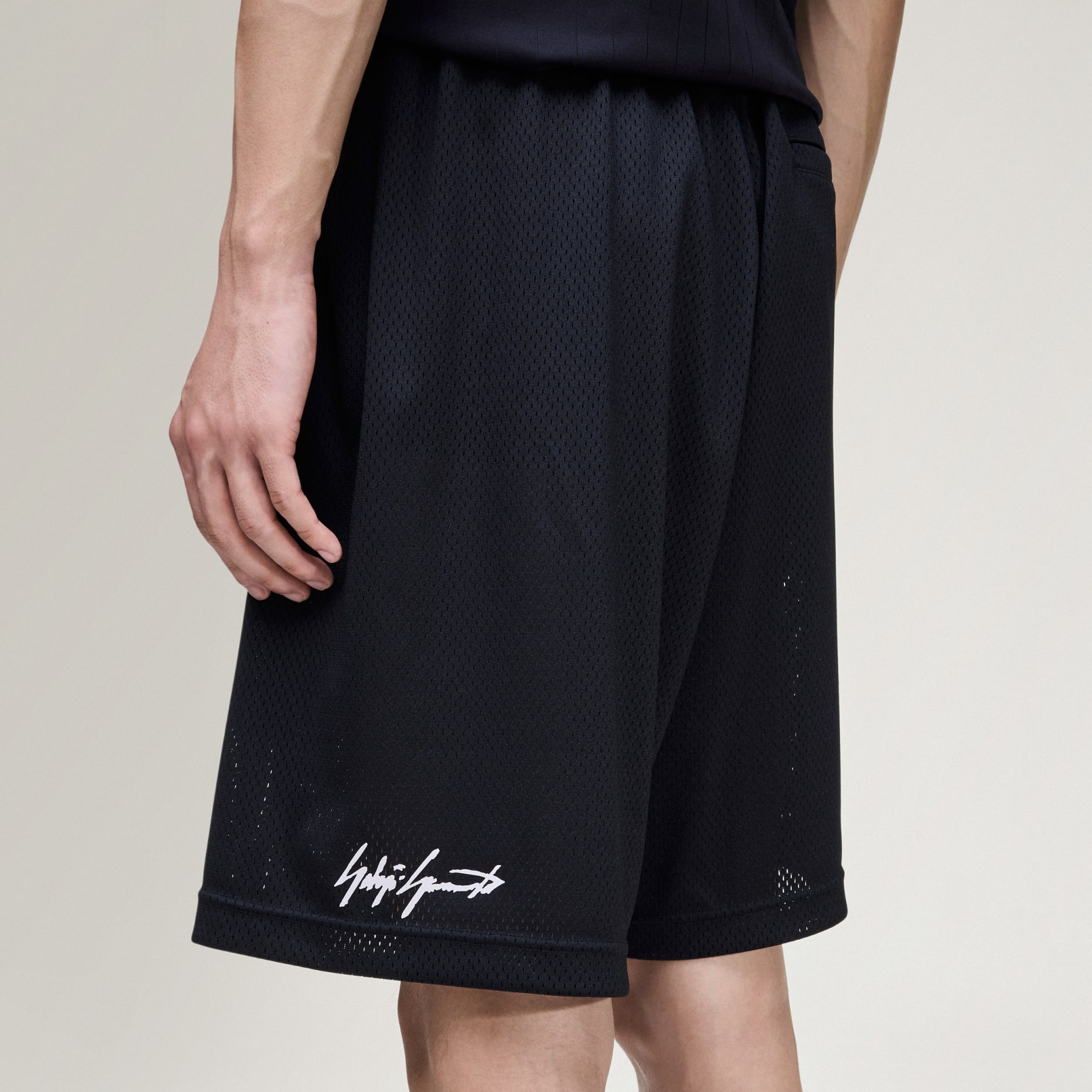 PANTALONI SCURȚI Y-3 MESH