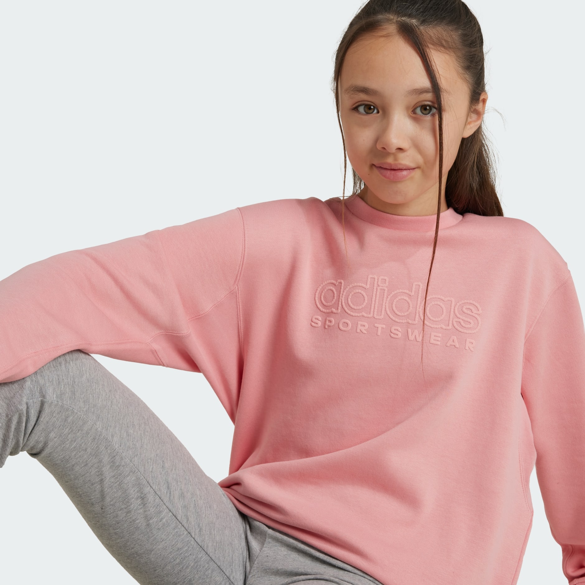 ALL SZN Graphic Crew Sweatshirt Kids