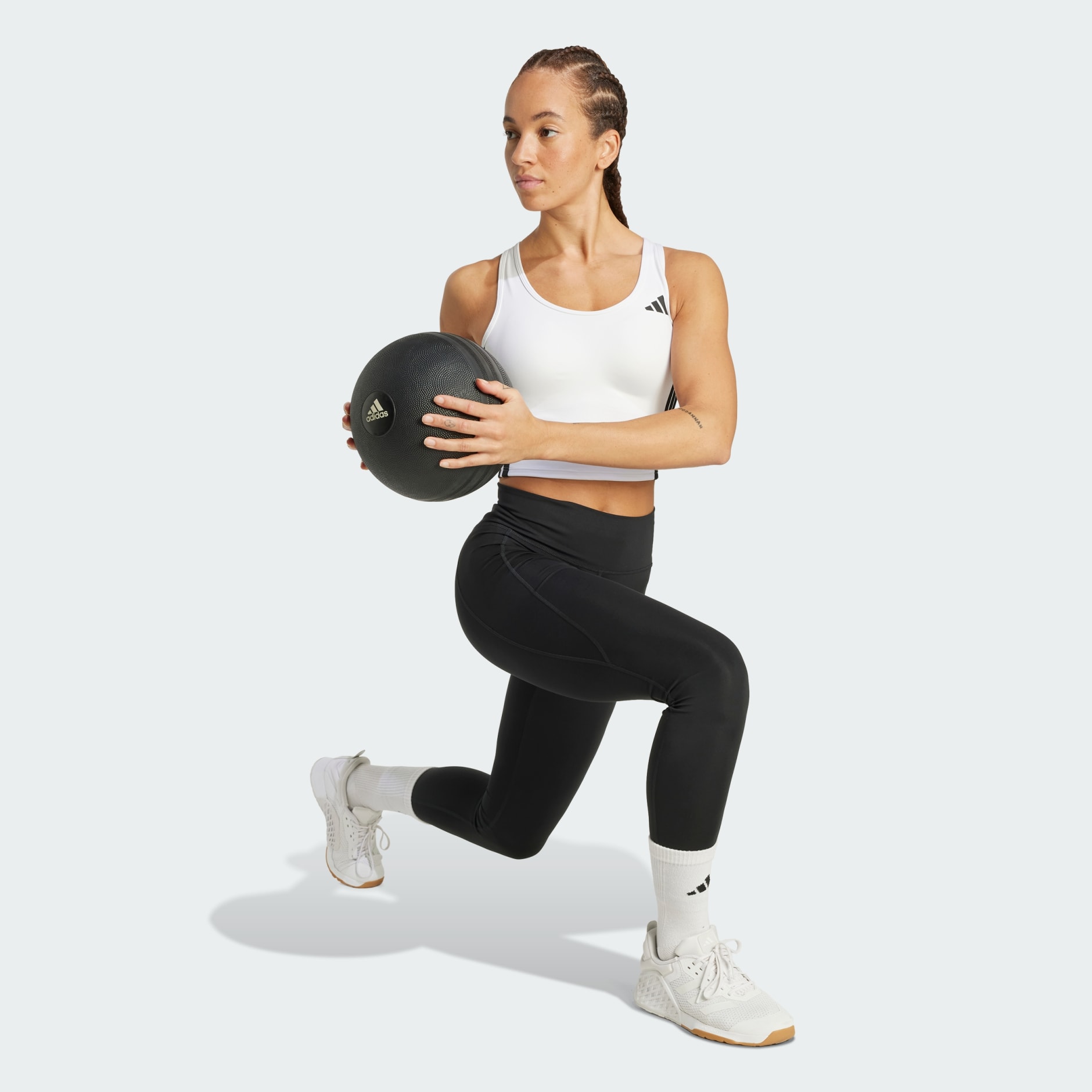 Daily Bra Tank 3-Stripes Light Support