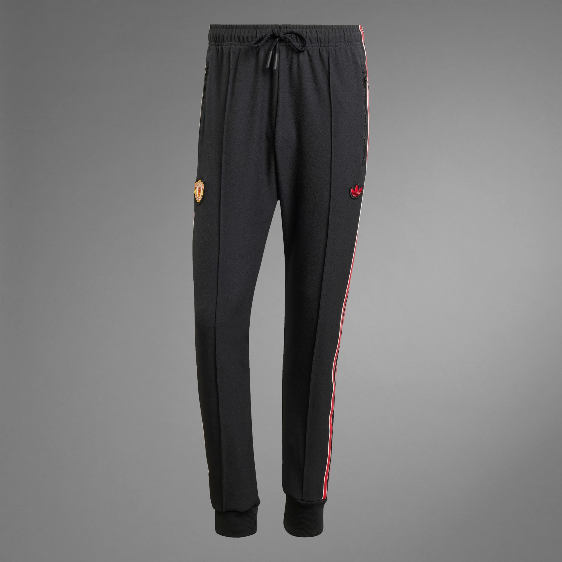 adidas Manchester United Terrace Icons Track Pants - Black