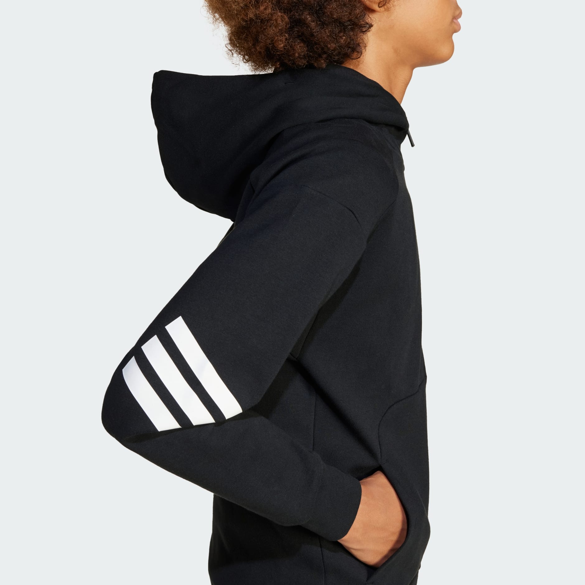 Future Icons 3-Stripes Full-Zip Hooded Track Jacket Kids