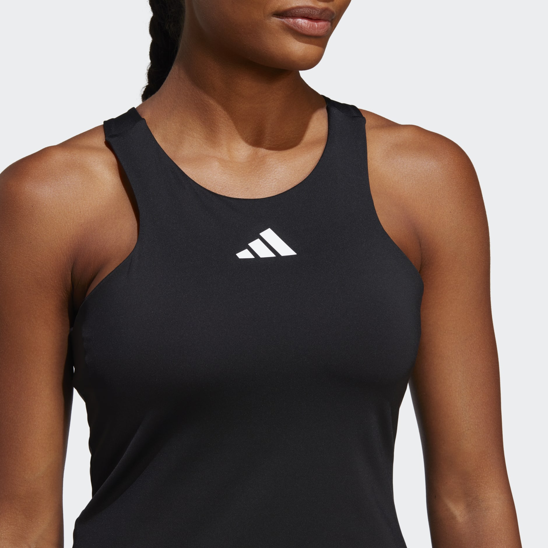 Clothing - Tennis Y-Tank Top - Black