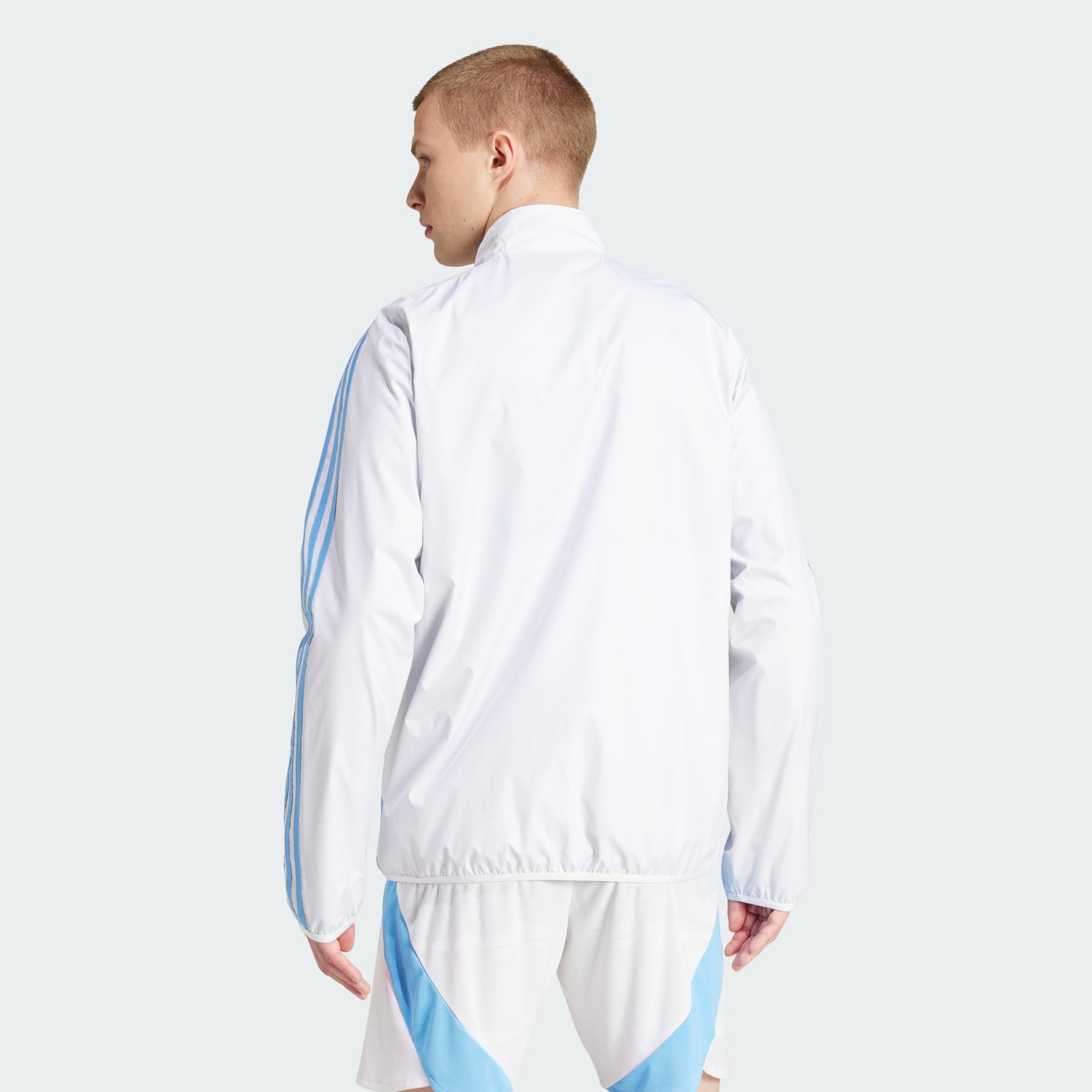 Adidas Argentina Anthem Jacket - White | Adidas UAE