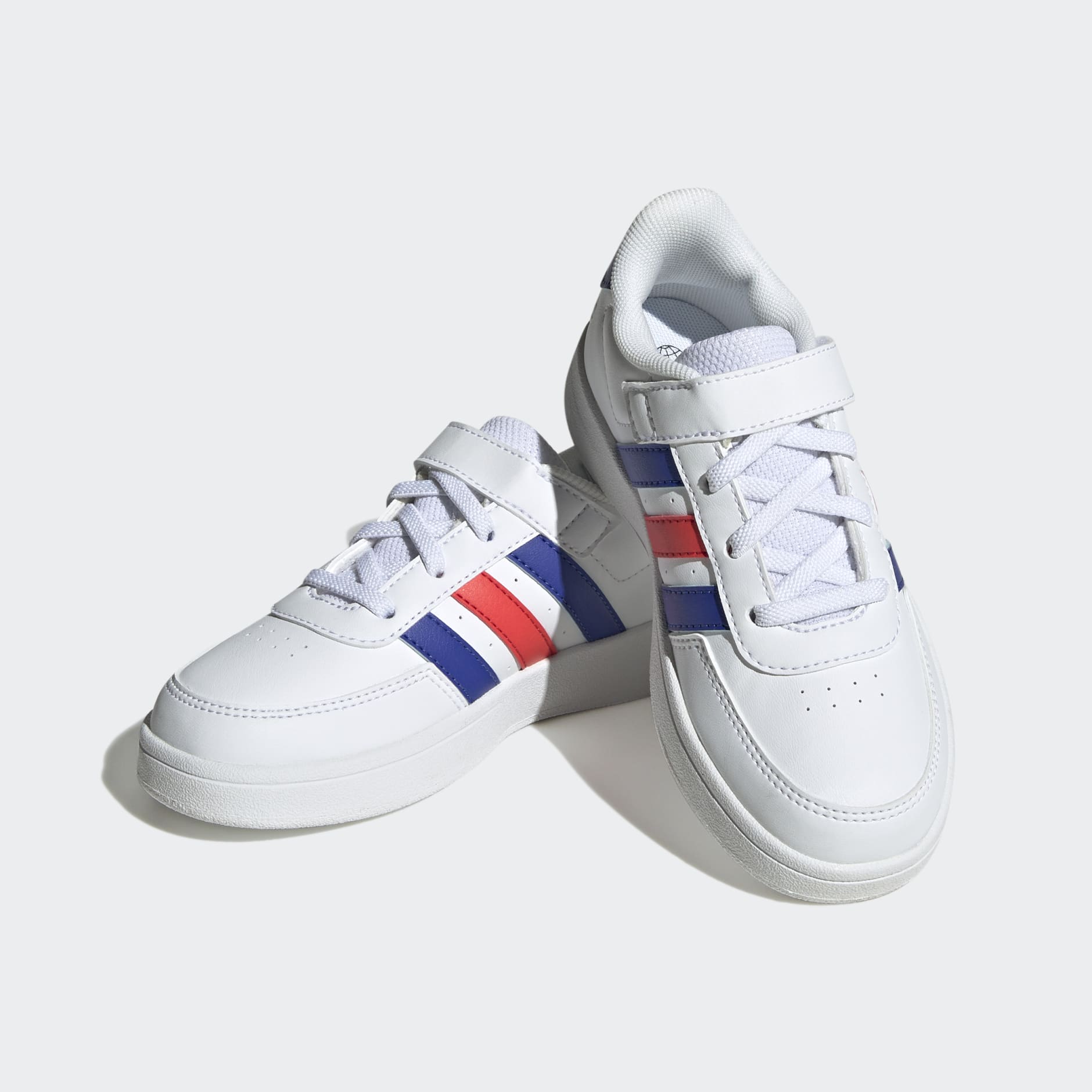 Adidas Breaknet Lifestyle Court Elastic Lace And Top Strap Shoes