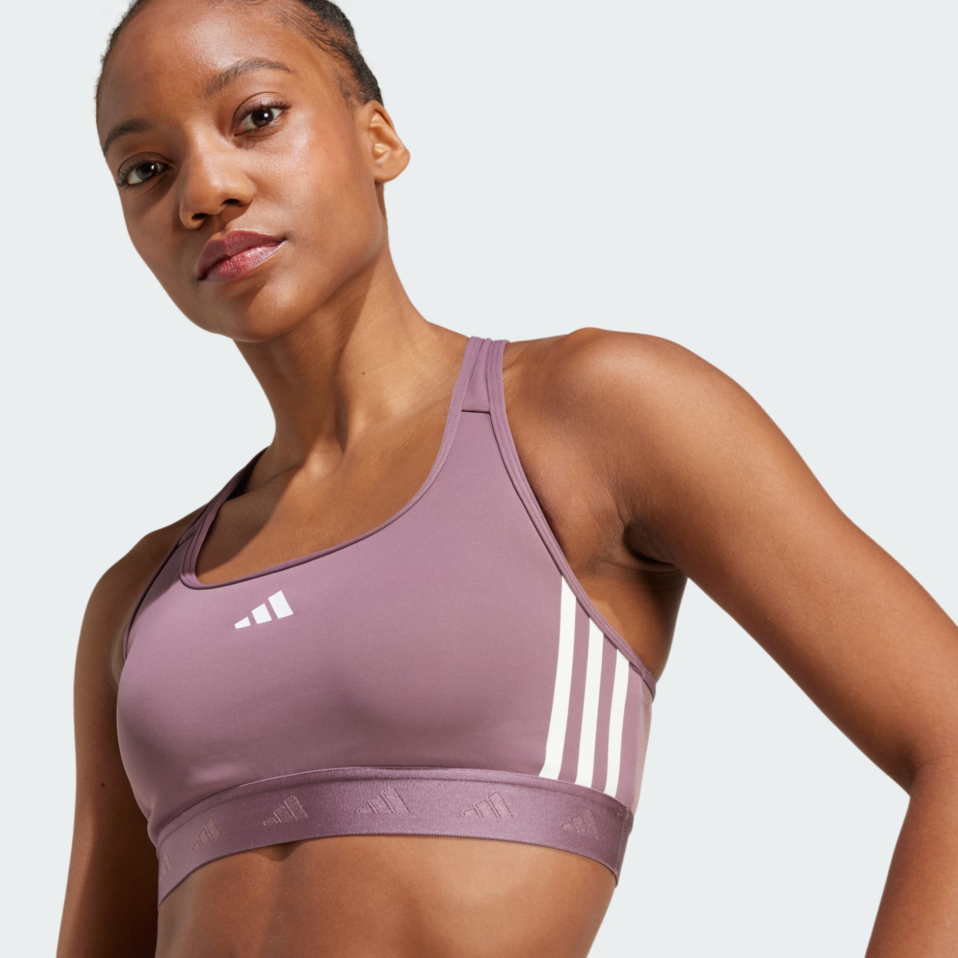 Bustieră cu susținere medie Hyperglam Powerreact Training