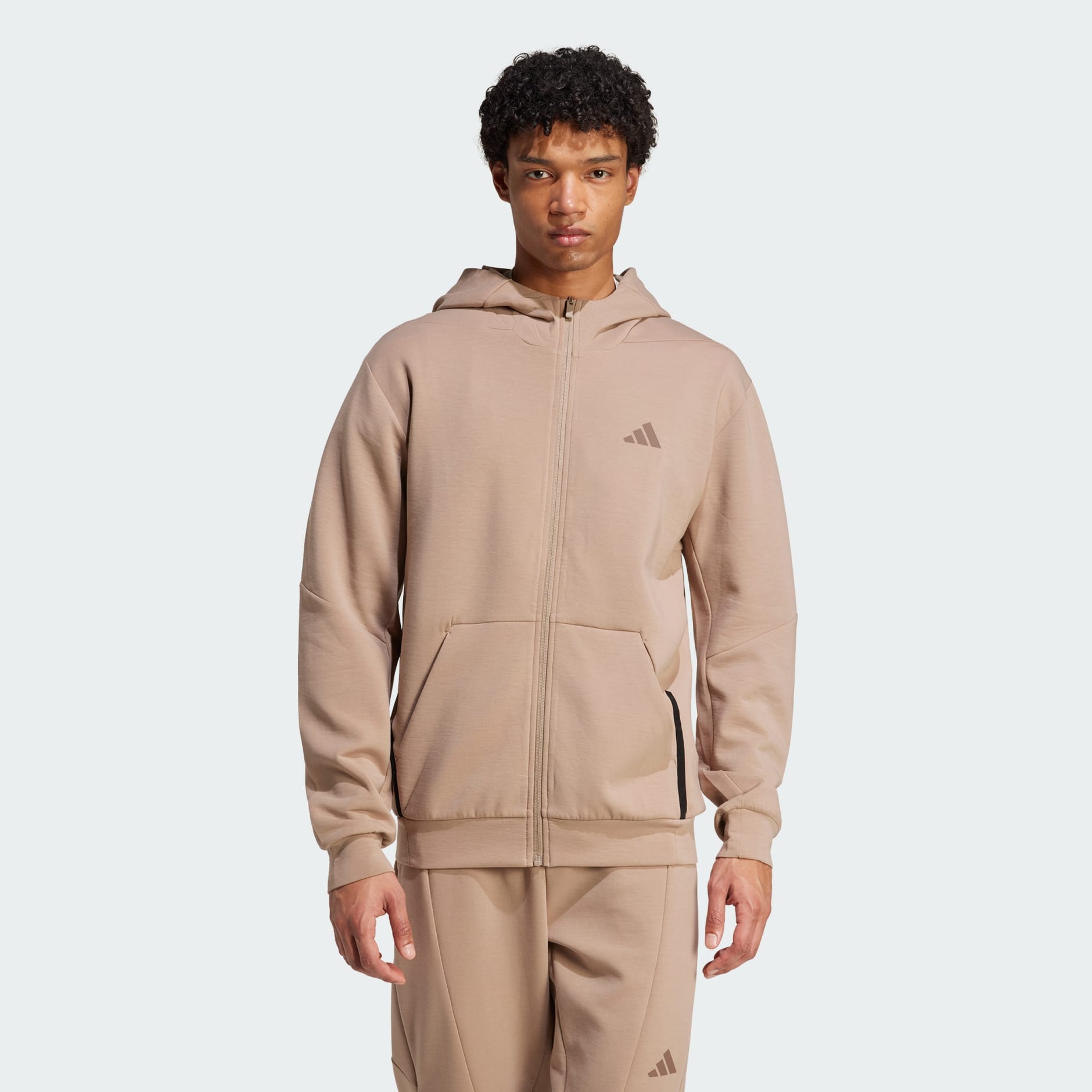 Clothing - Designed for Training Full-Zip Track Jacket - Brown