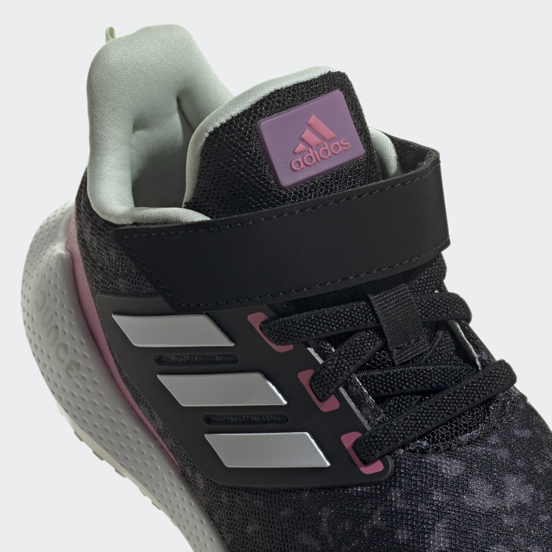 EQ21 Run 2.0 Bounce Sport Running Elastic Lace with Top Strap Shoes