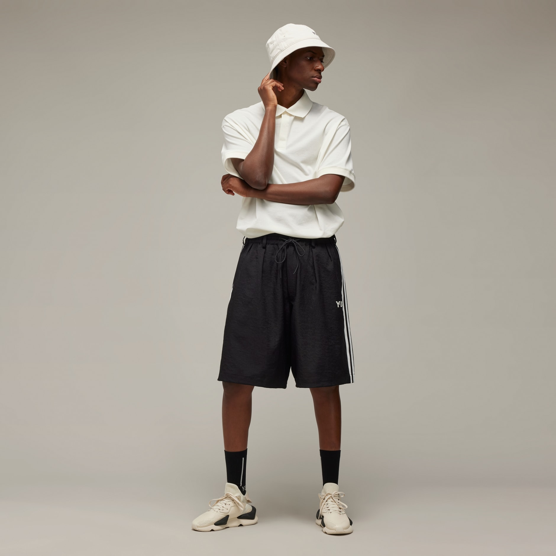 Clothing - Y-3 Short Sleeve Polo Shirt - White | adidas South Africa