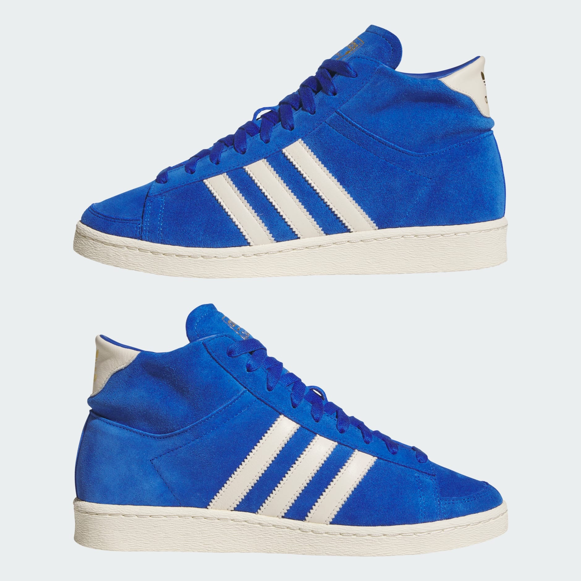 Blue adidas shoes high tops on sale