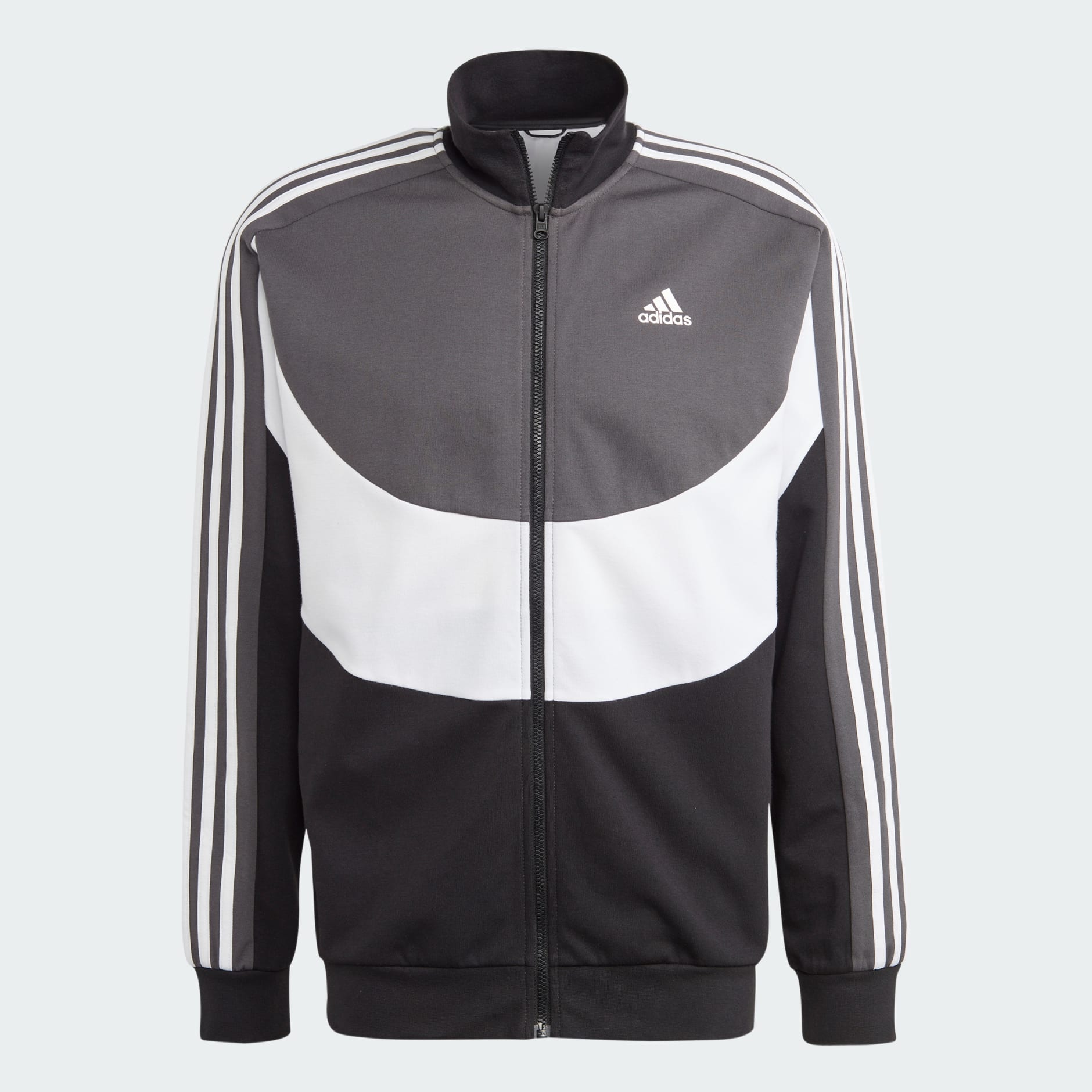 Men's adidas essential cheap colorblock track jacket