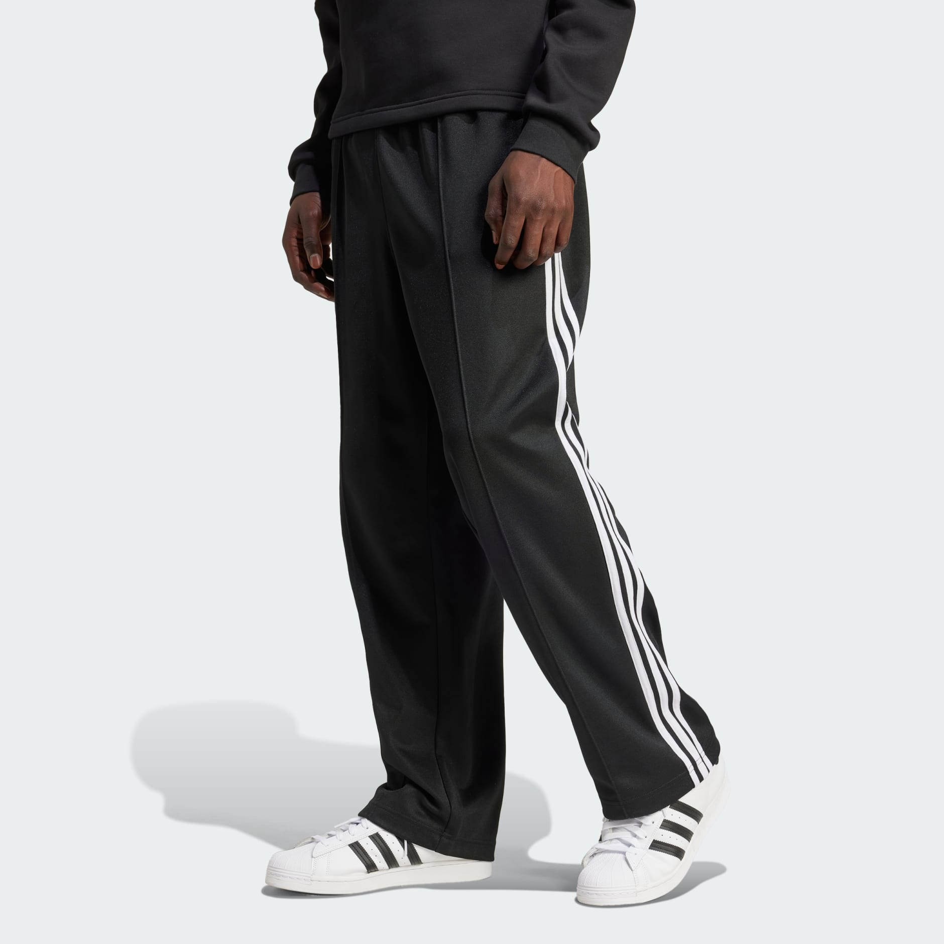 Men's Clothing - Adicolor Baggy Fit Firebird Track Pants - Black ...