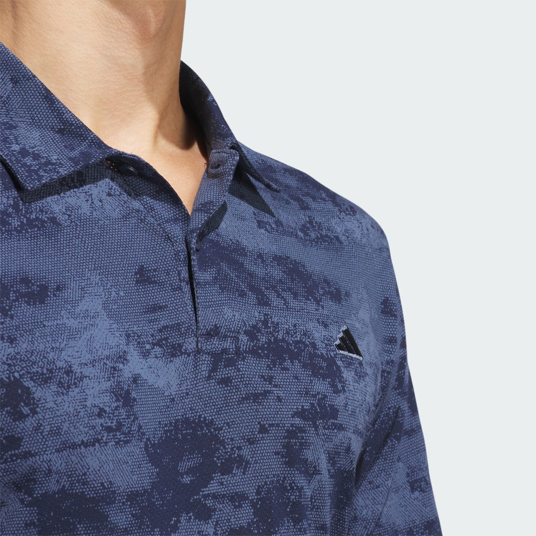 Go-To Printed Mesh Polo Shirt