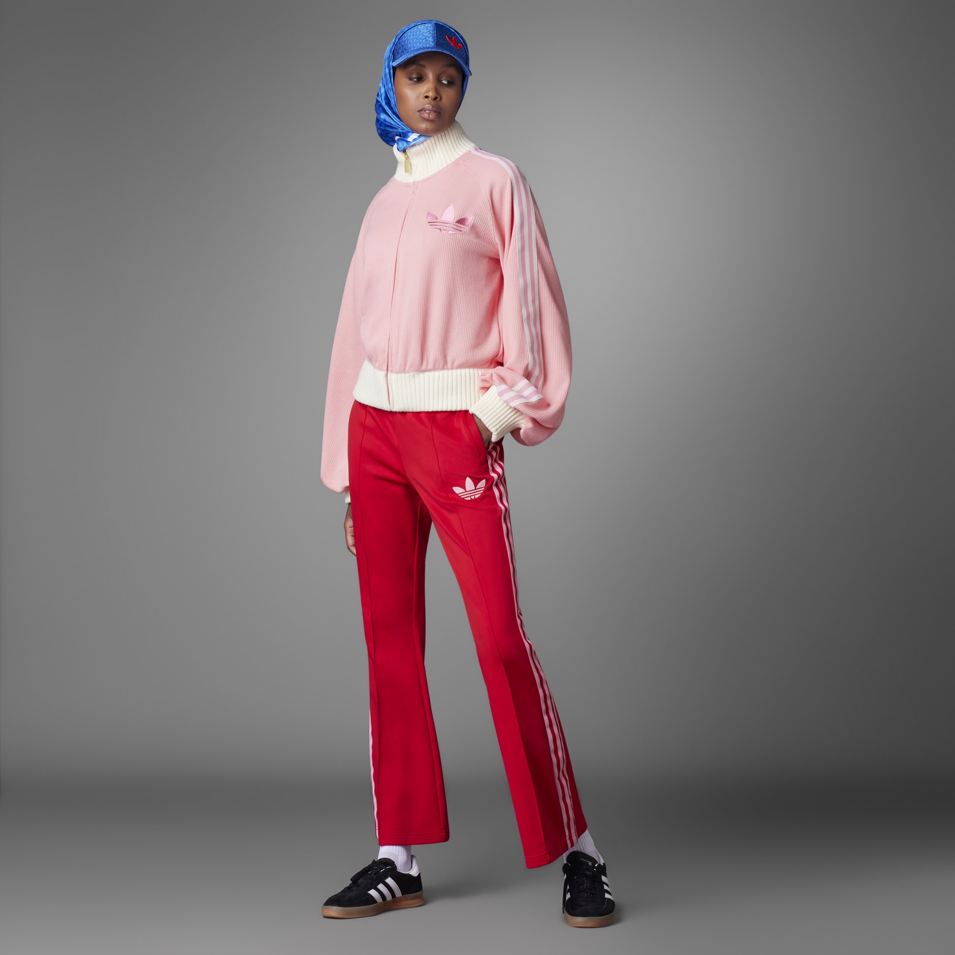 Women's Clothing - Adicolor 70s Blouson Track Top - Pink | adidas Saudi ...