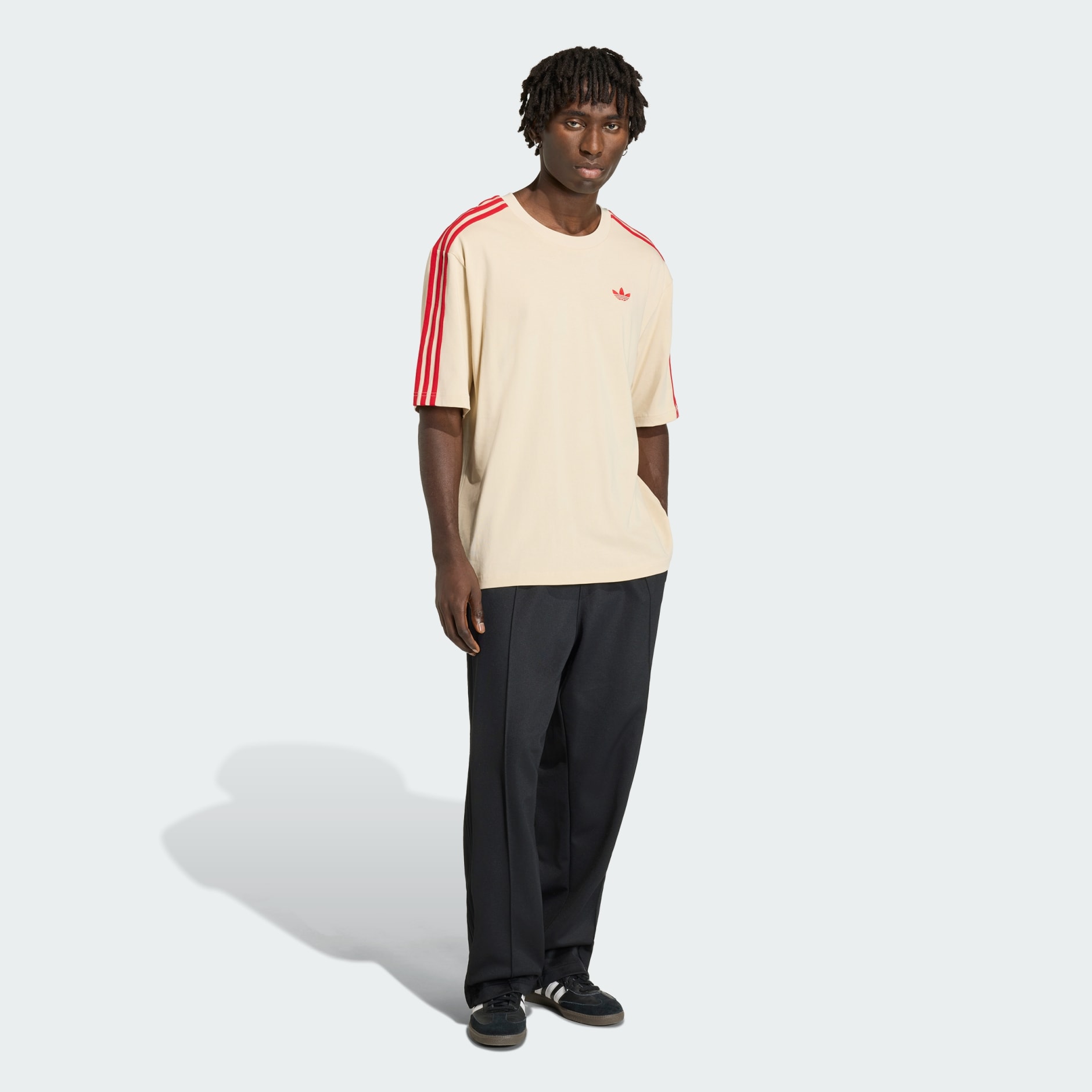 TRICOU ADICOLOR 3-STRIPES OVERSIZED