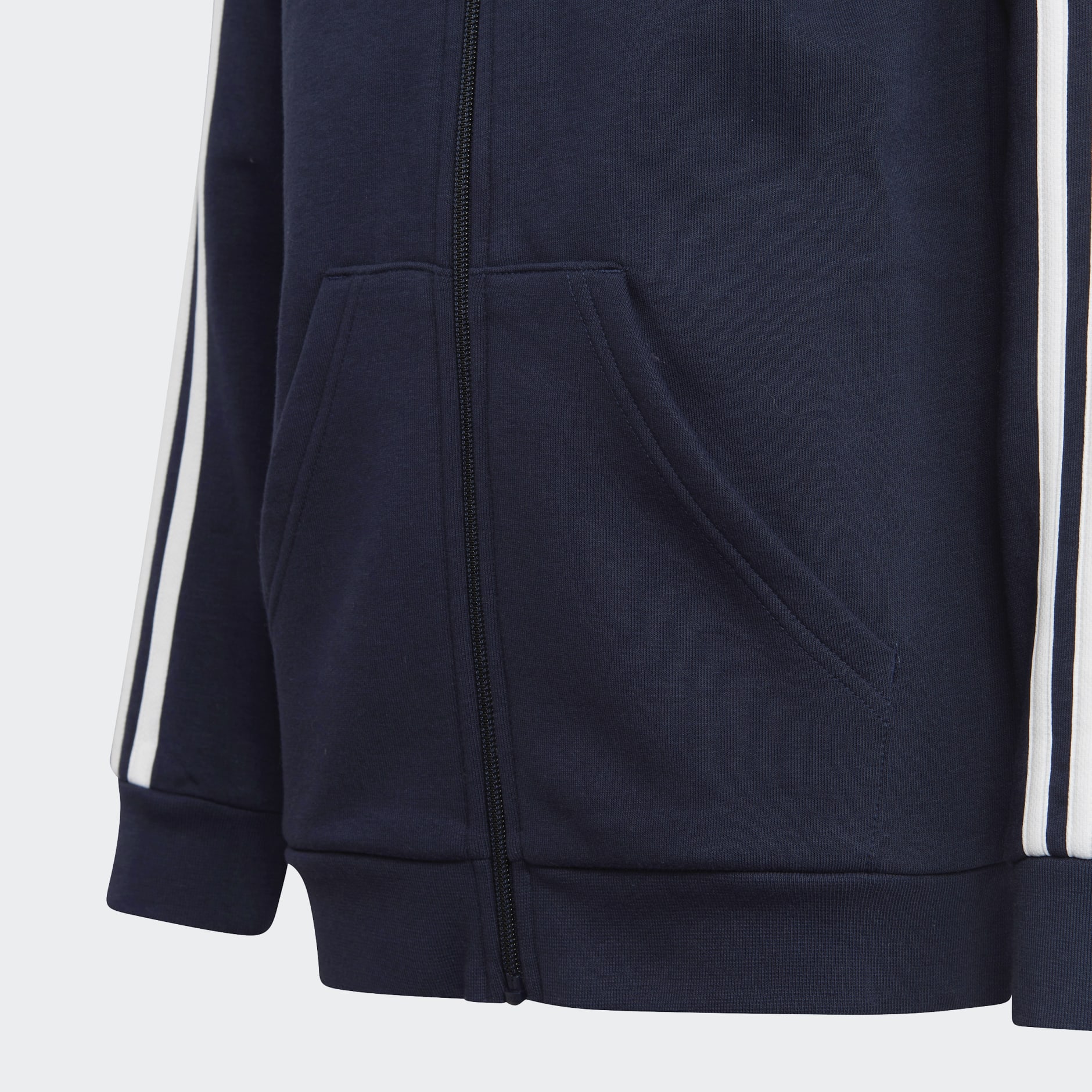 Adidas navy zip hoodie on sale