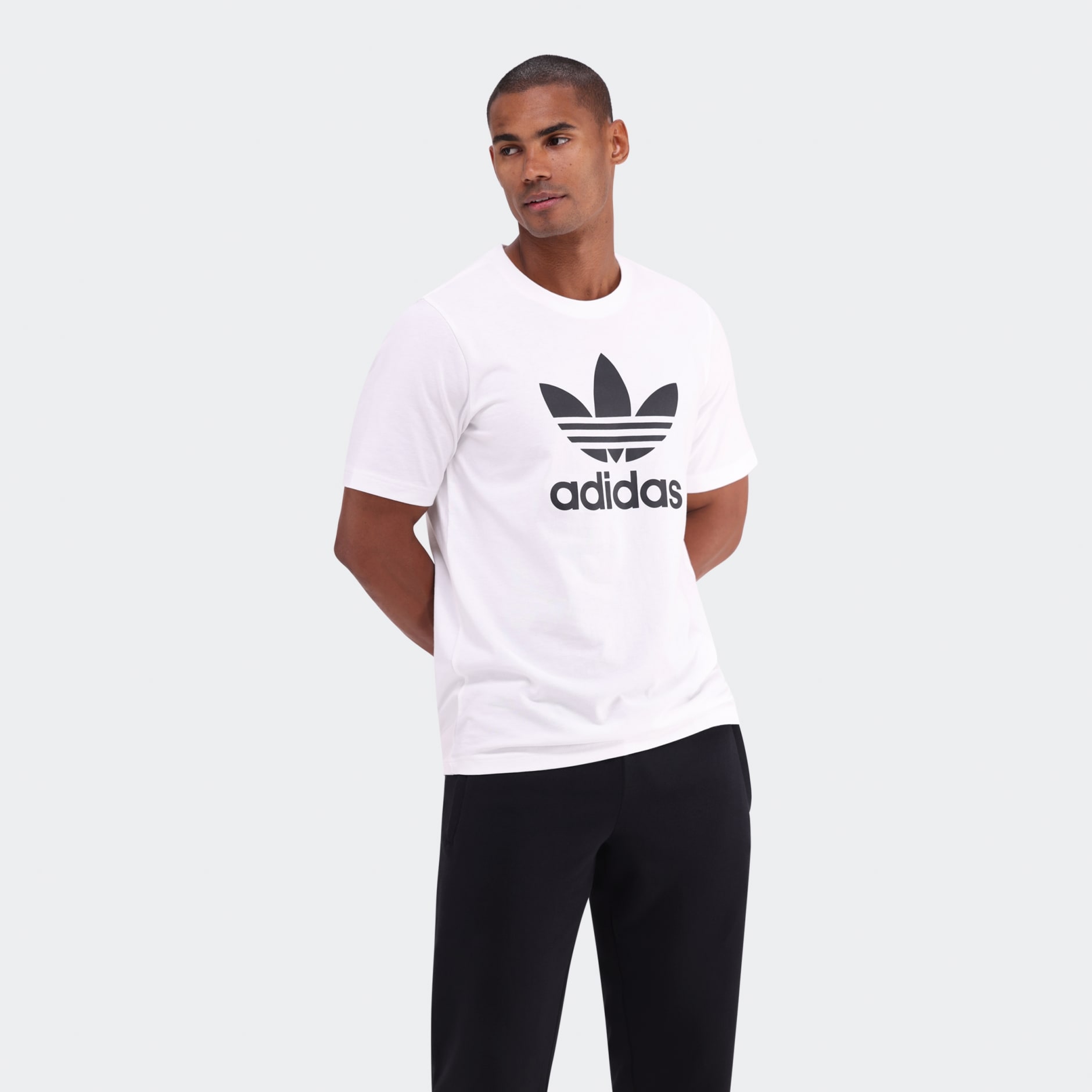 Clothing - Adicolor Trefoil T-Shirt - White | adidas South Africa