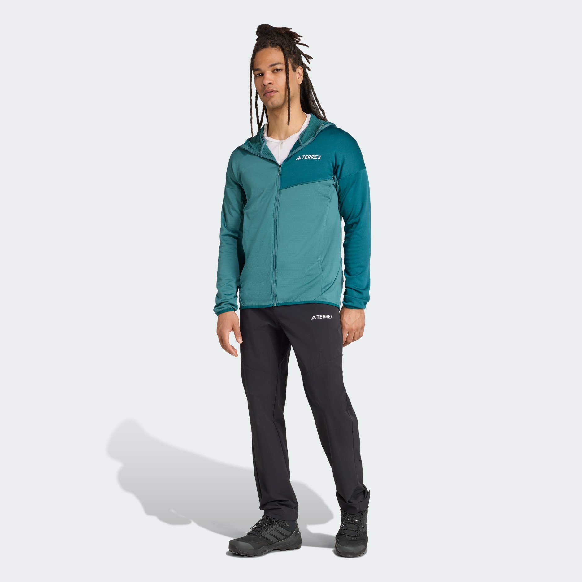 Jachetă cu glugă Terrex Xperior CLIMAWARM Light din fleece