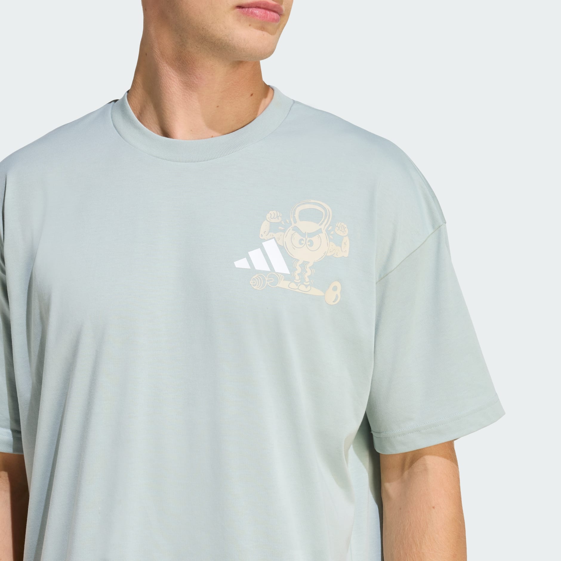 Tricou cu imprimeu grafic CLIMACOOL FUN TRAINING