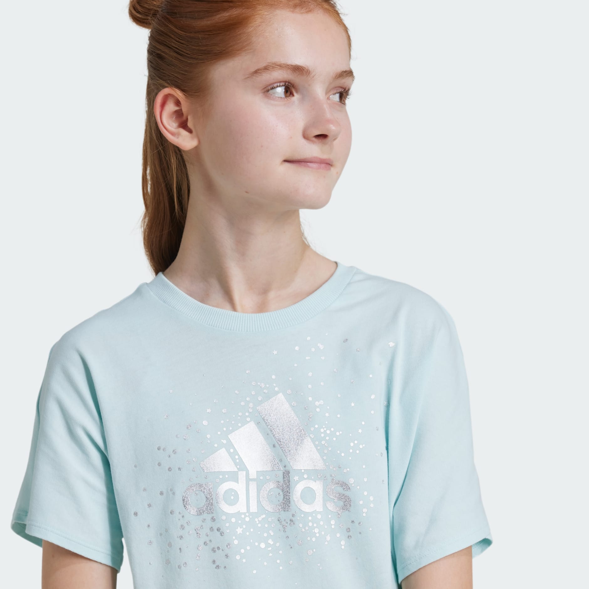 Adidas girls tee best sale