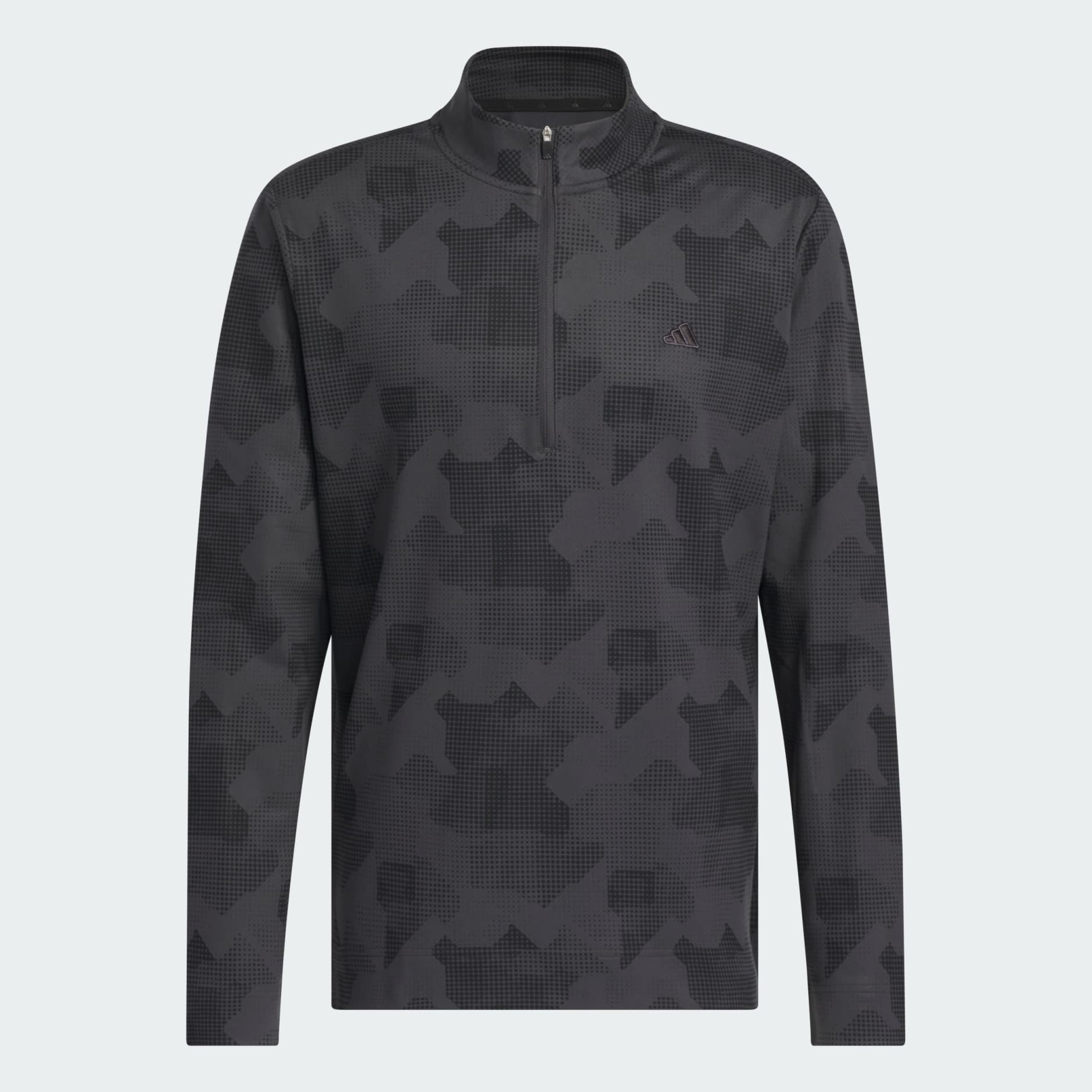 Bluză Go-To cu imprimeu și fermoar 1/4