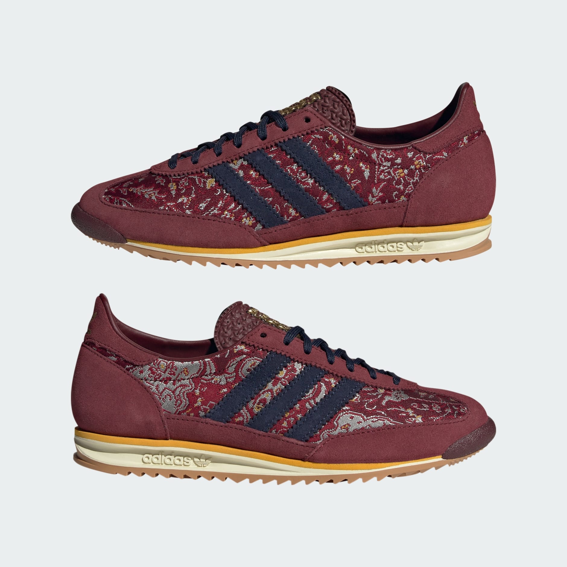 adidas SL 72 OG Shoes Burgundy adidas TZ