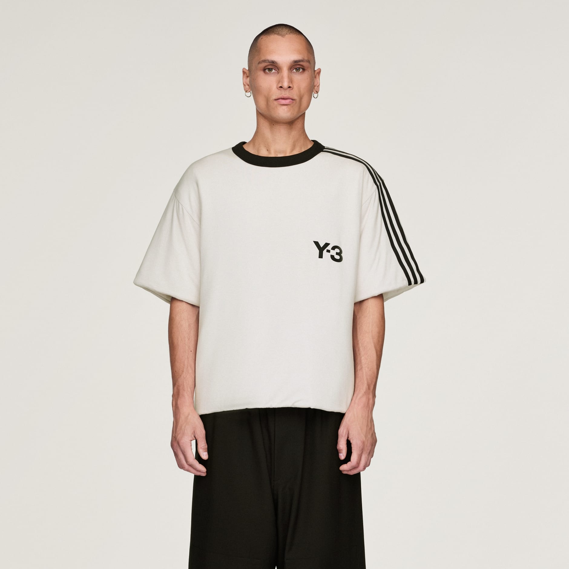 Y-3 Padded Short Sleeve Tee 3-Stripes
