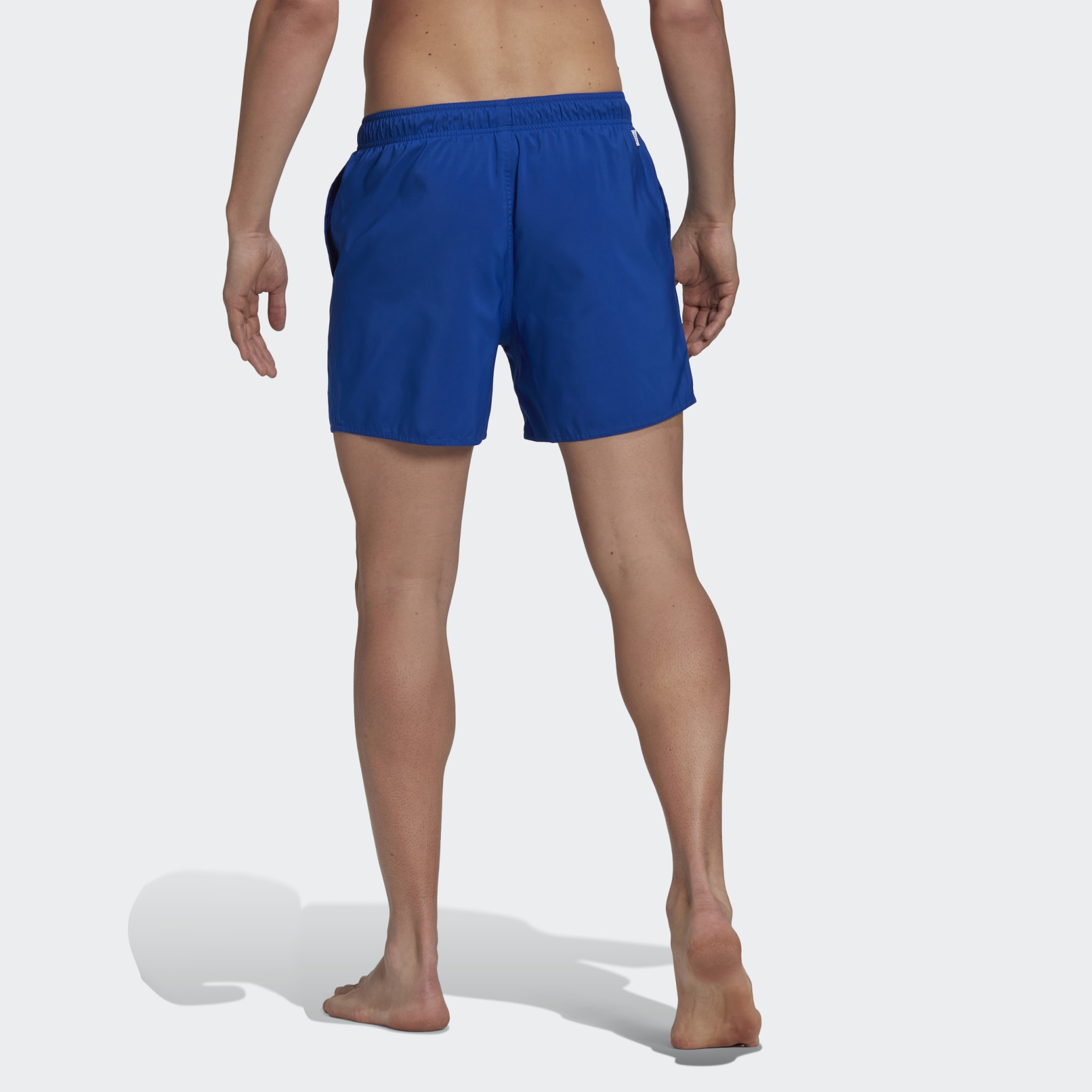 adidas Short Length Solid Swim Shorts - Blue | adidas UAE