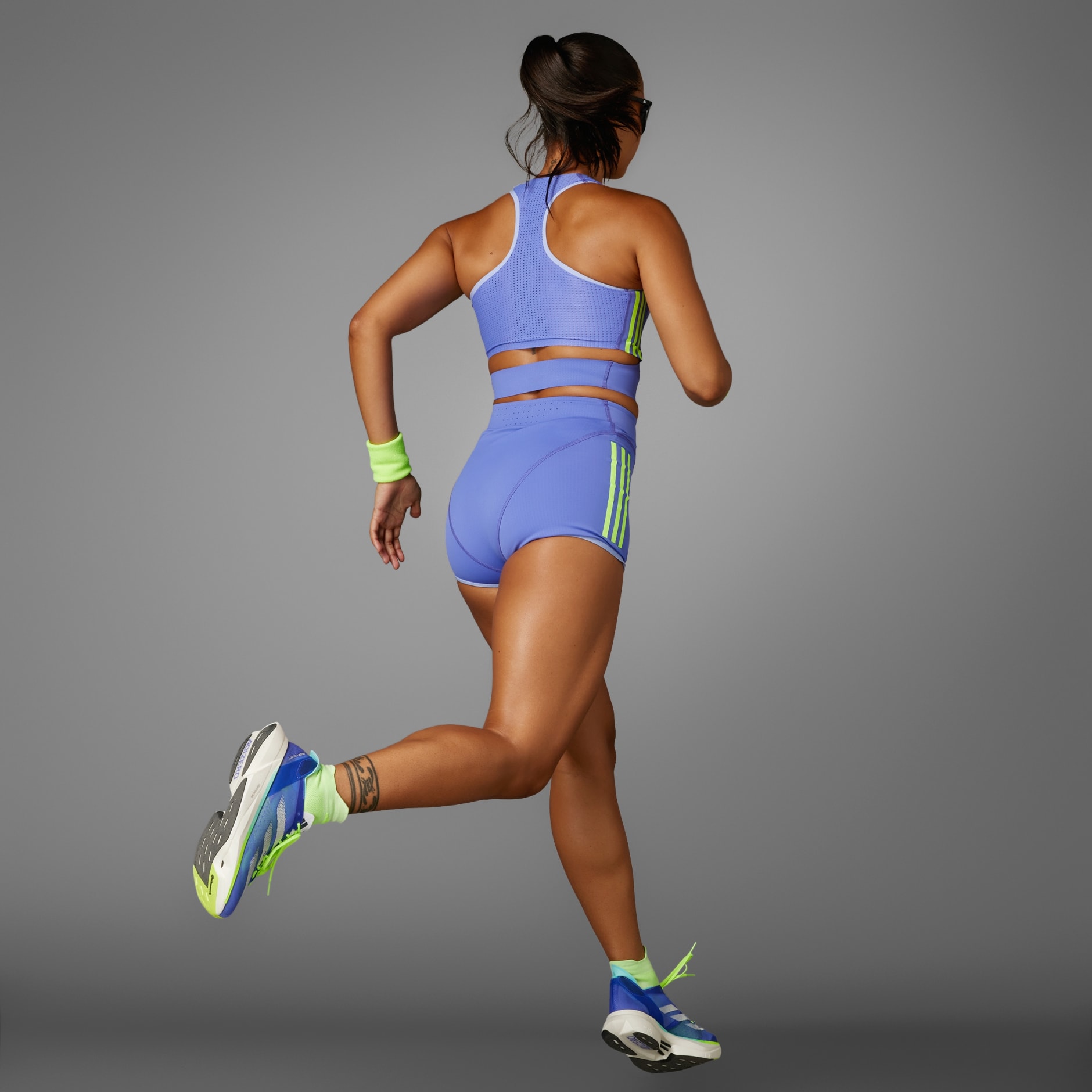 Adizero Promo Running Crop Top