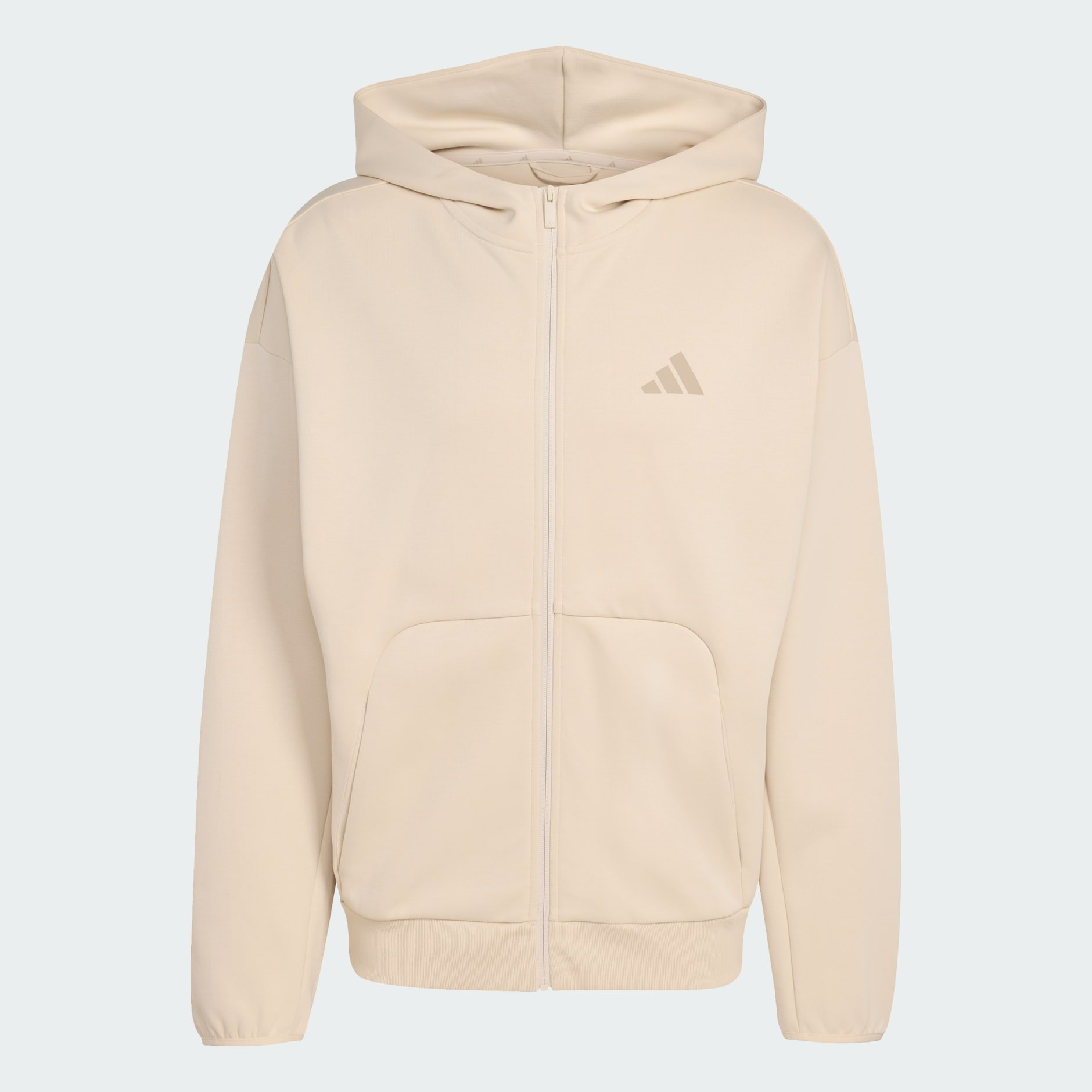 Veste &agrave; capuche enti&egrave;rement zipp&eacute;e petit logo Future Icons