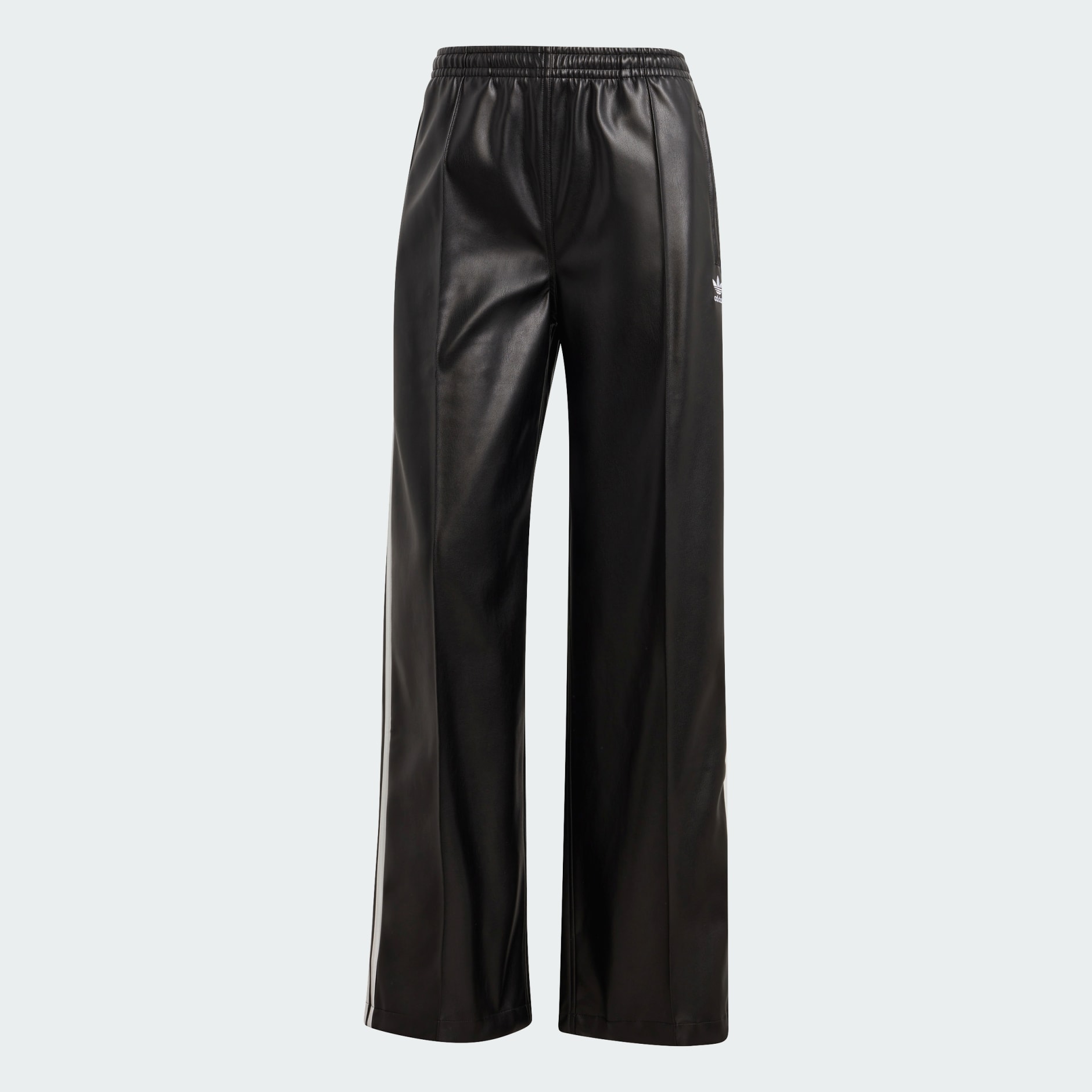 CLOTHING - Firebird Pleather Pants - Black | adidas Oman