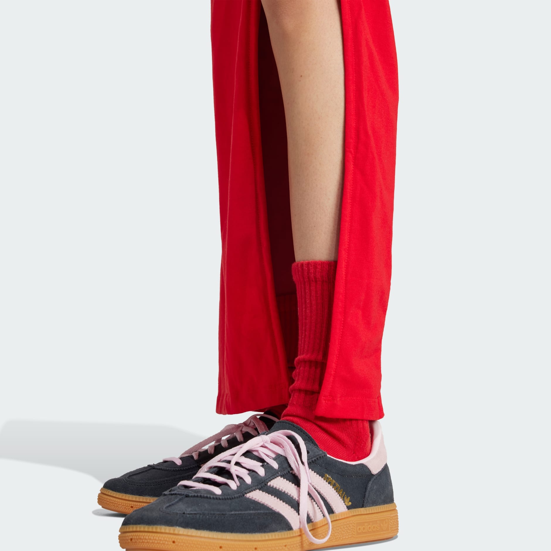 Rochie maxi cu 3 dungi Adicolor Classics