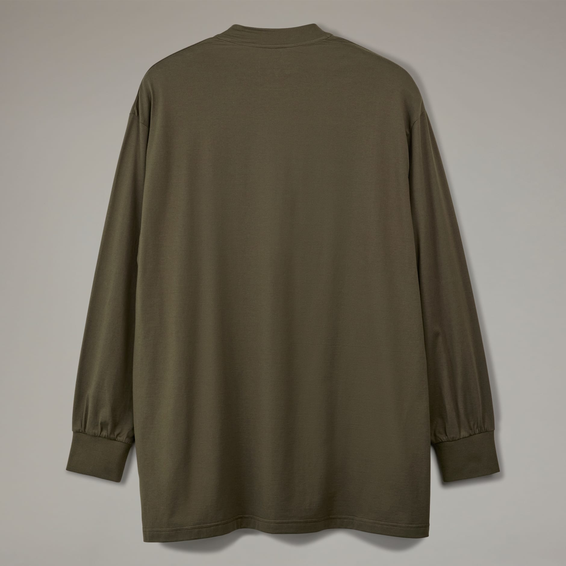 Clothing - Y-3 Mock Neck Tee - Green | adidas South Africa