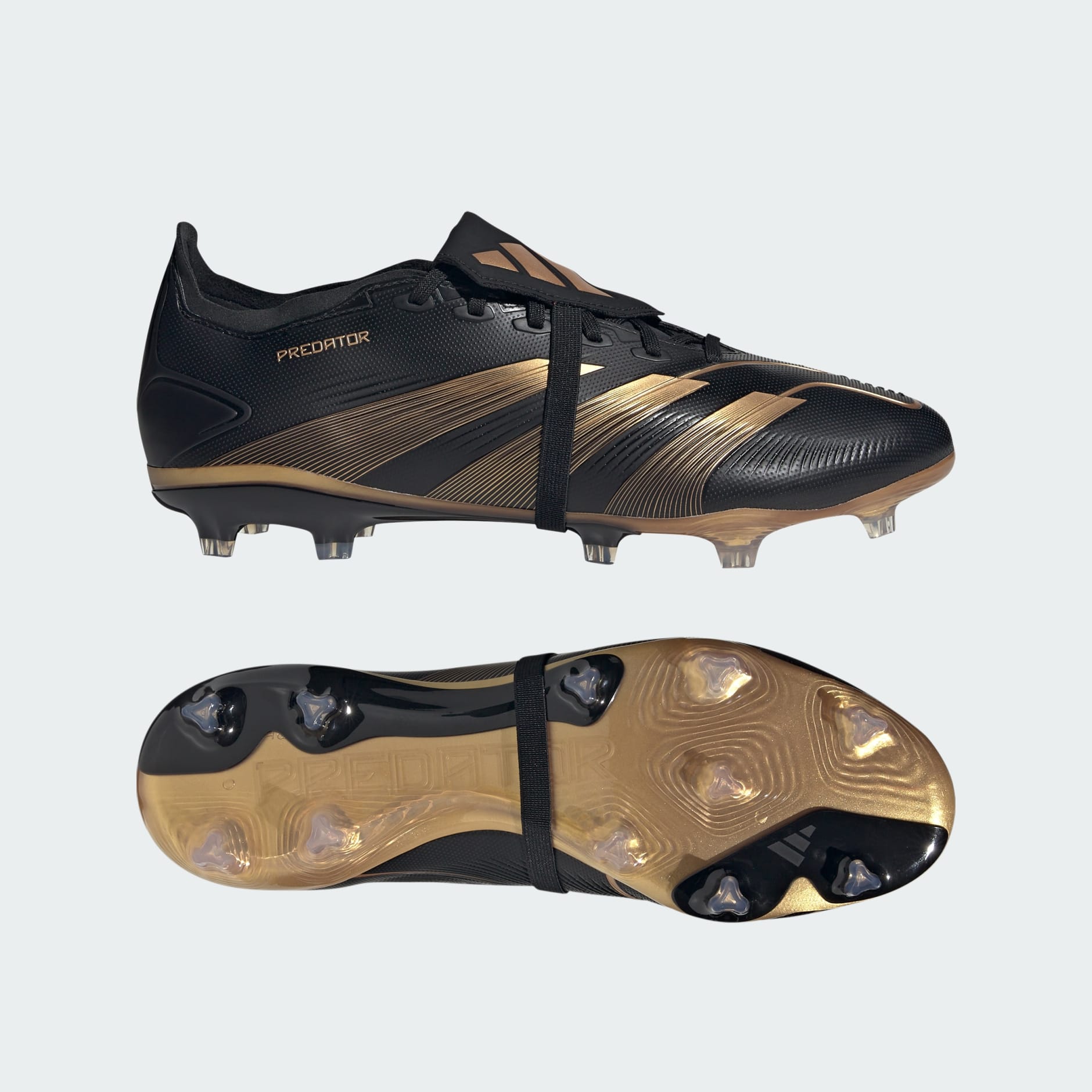 Adidas predator gold and black shops