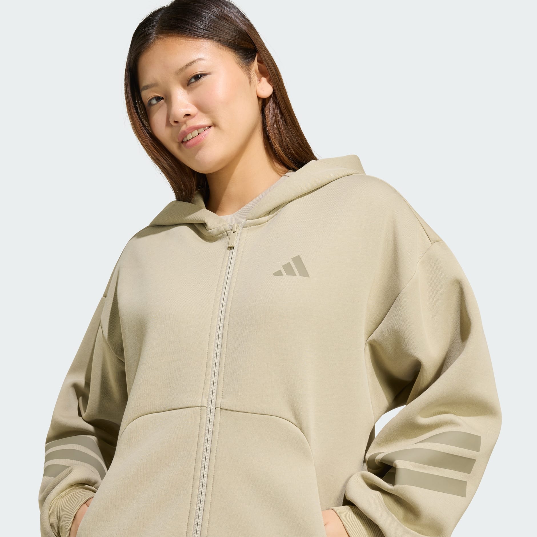 Future Icons 3-Stripes Full-Zip Hoodie