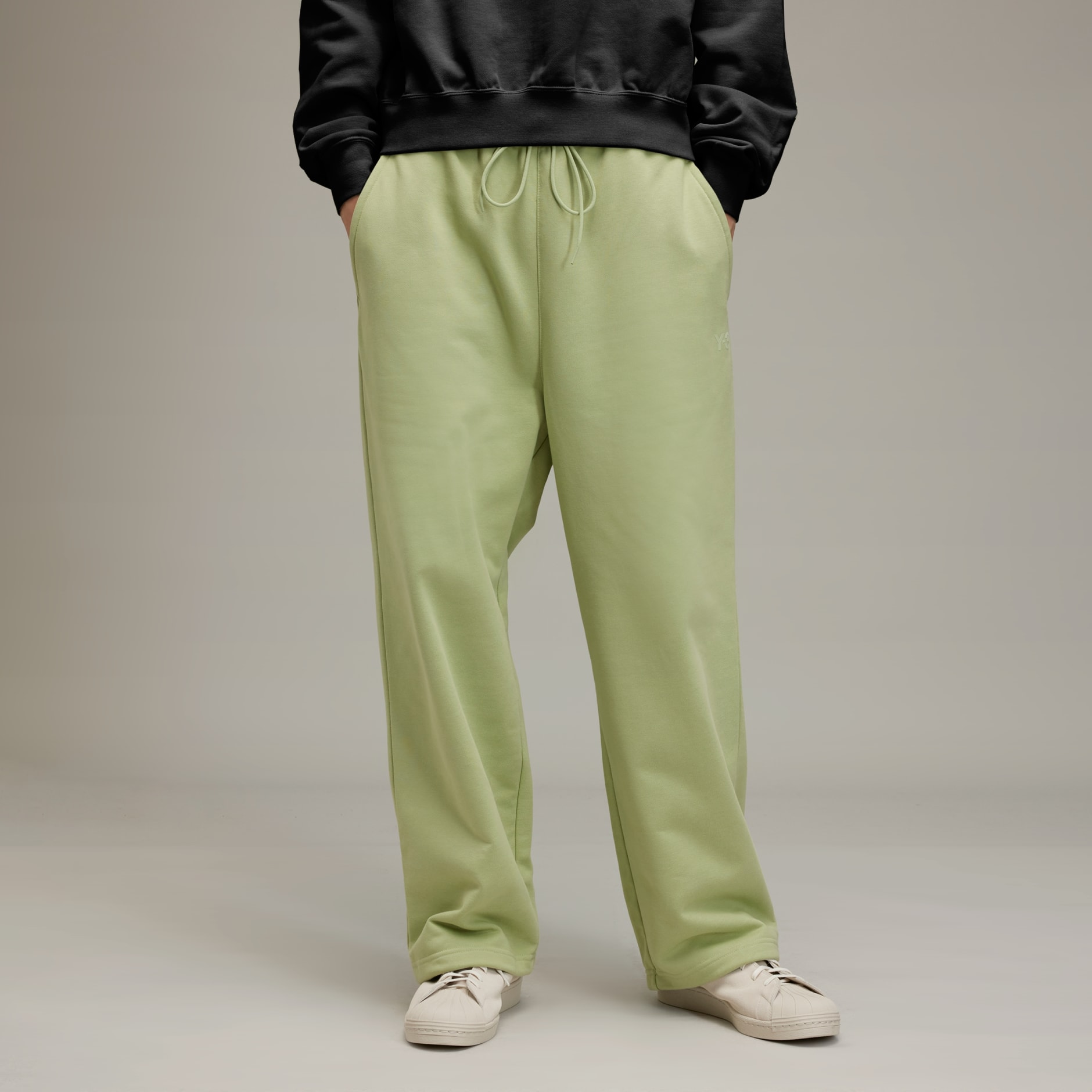 Y-3 French Terry Wide Leg Pants