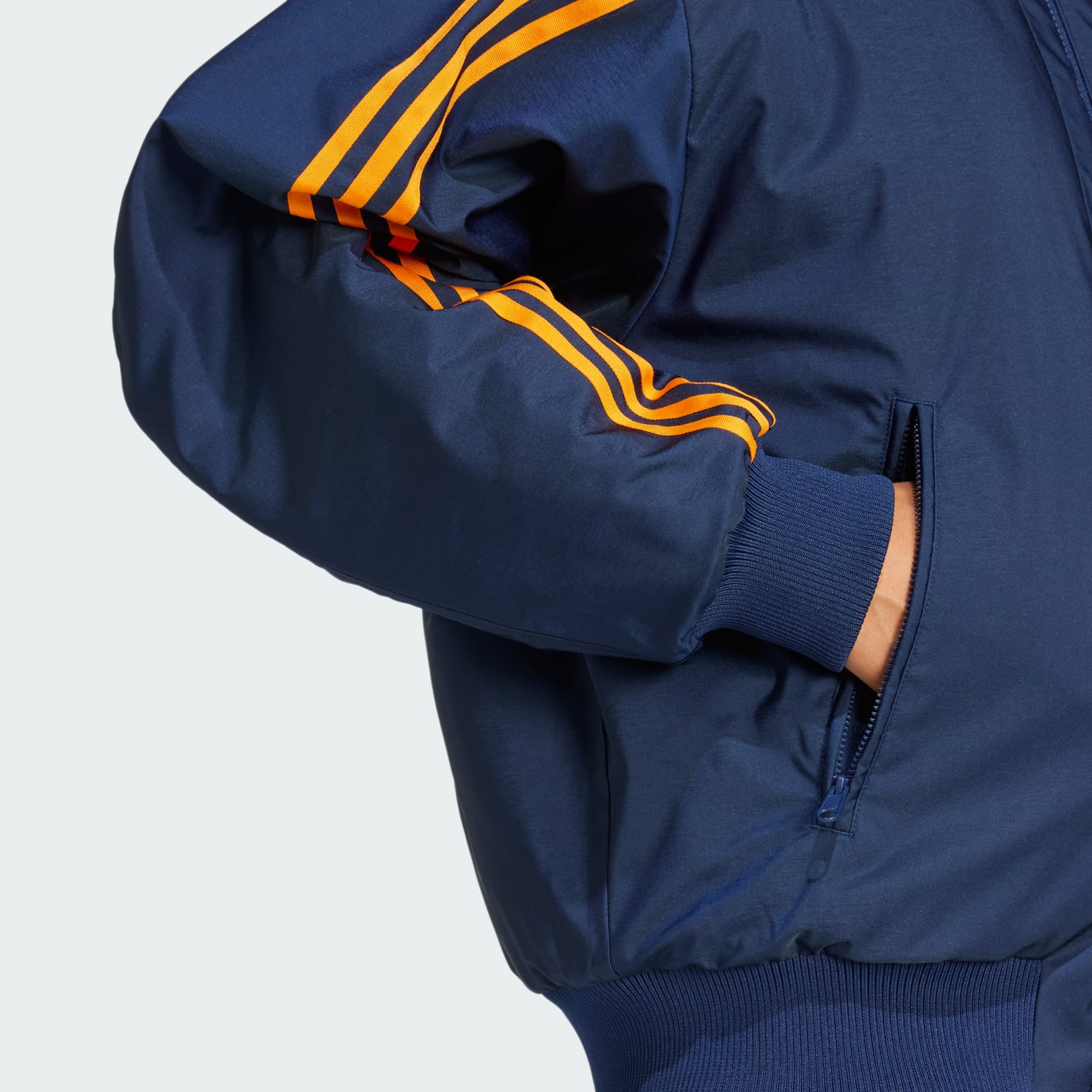 70s Reversible Oversized Bomber Jacket