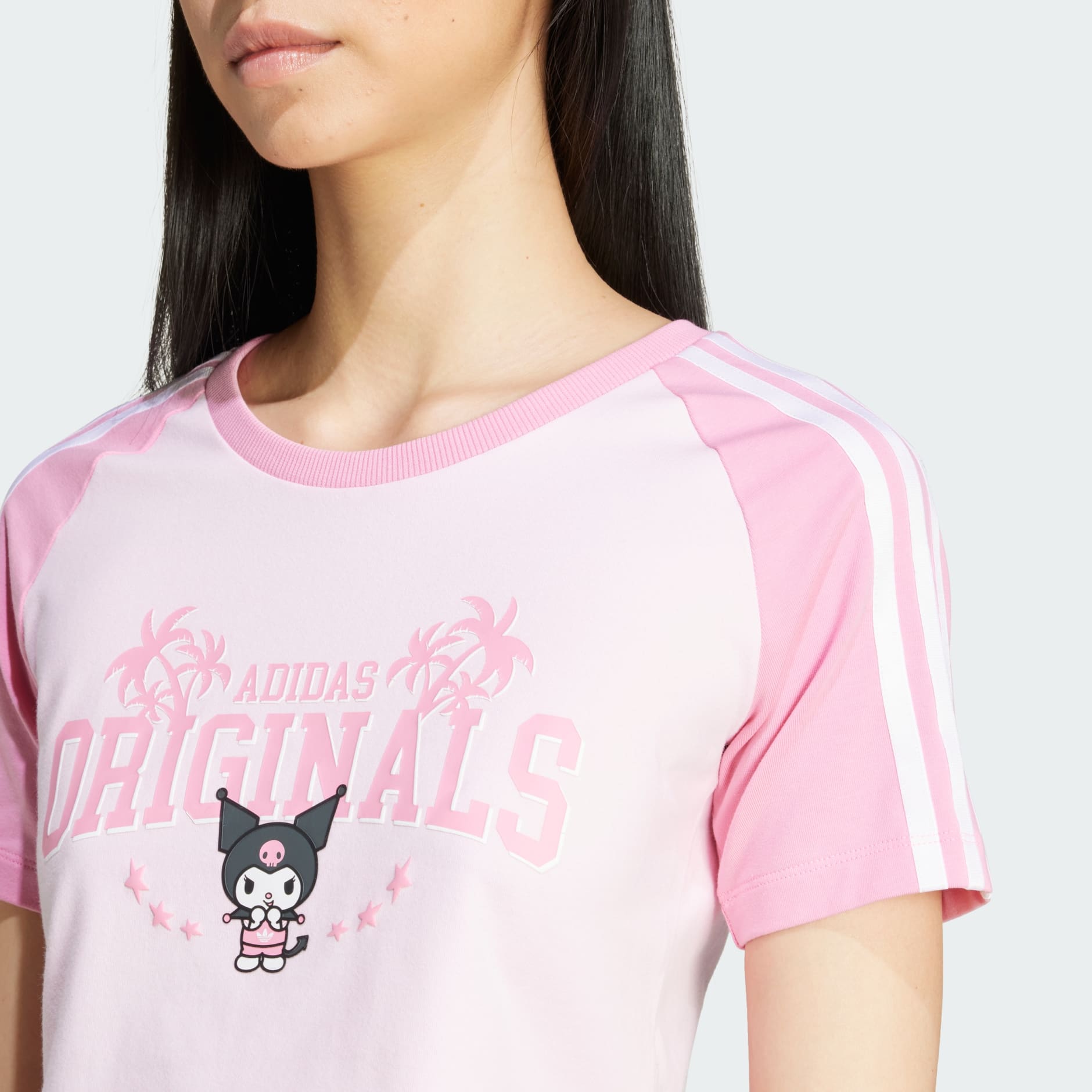 adidas Originals x Hello Kitty Kuromi Graphic Baby Tee