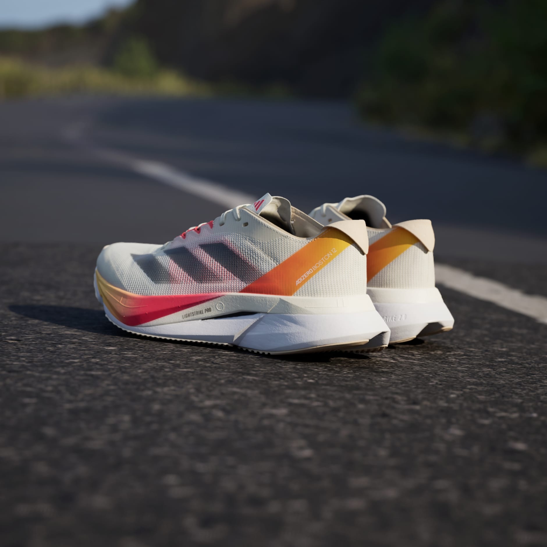 adidas Adizero Boston 12 Shoes - Beige | adidas UAE