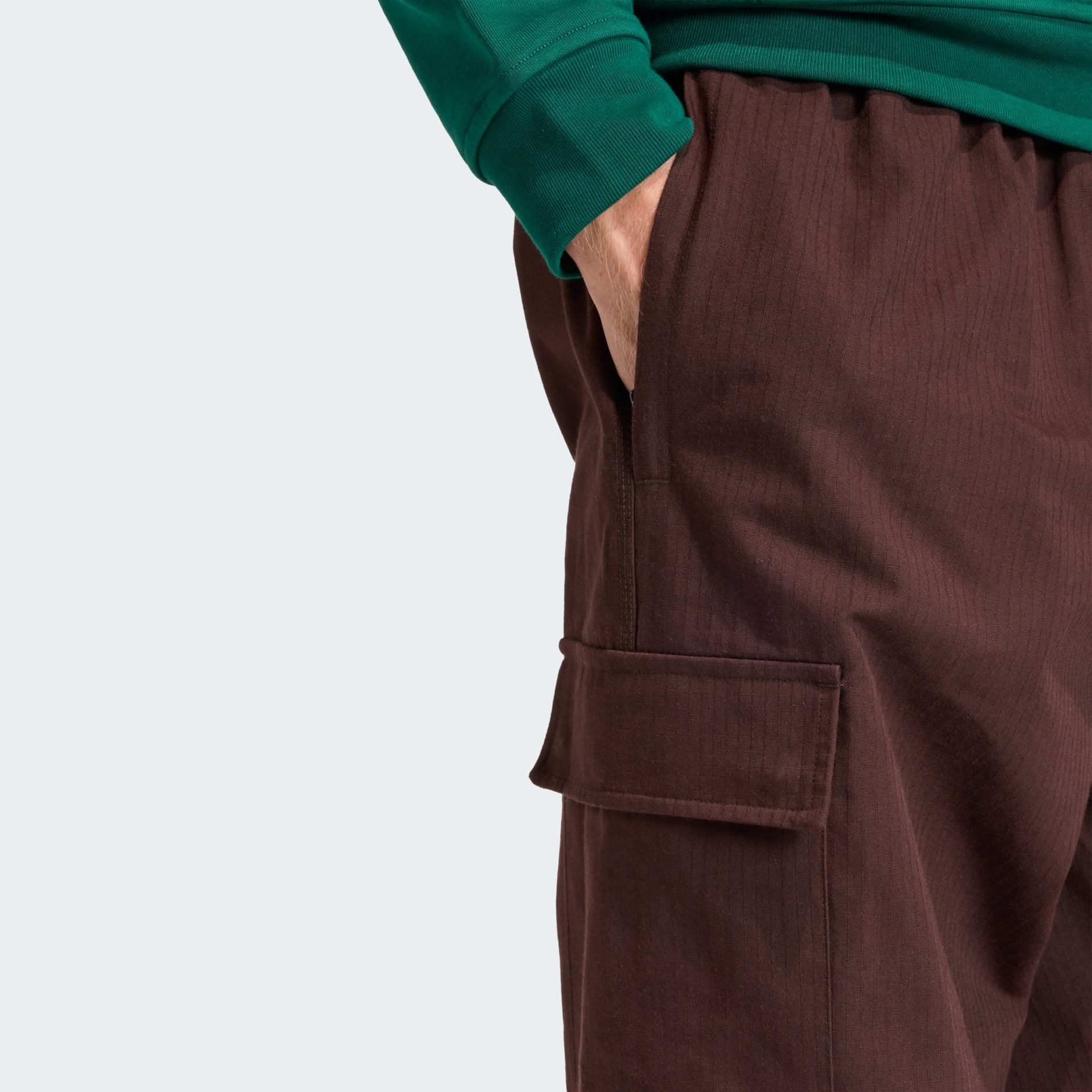 Pantaloni Trefoil Essentials din material țesut