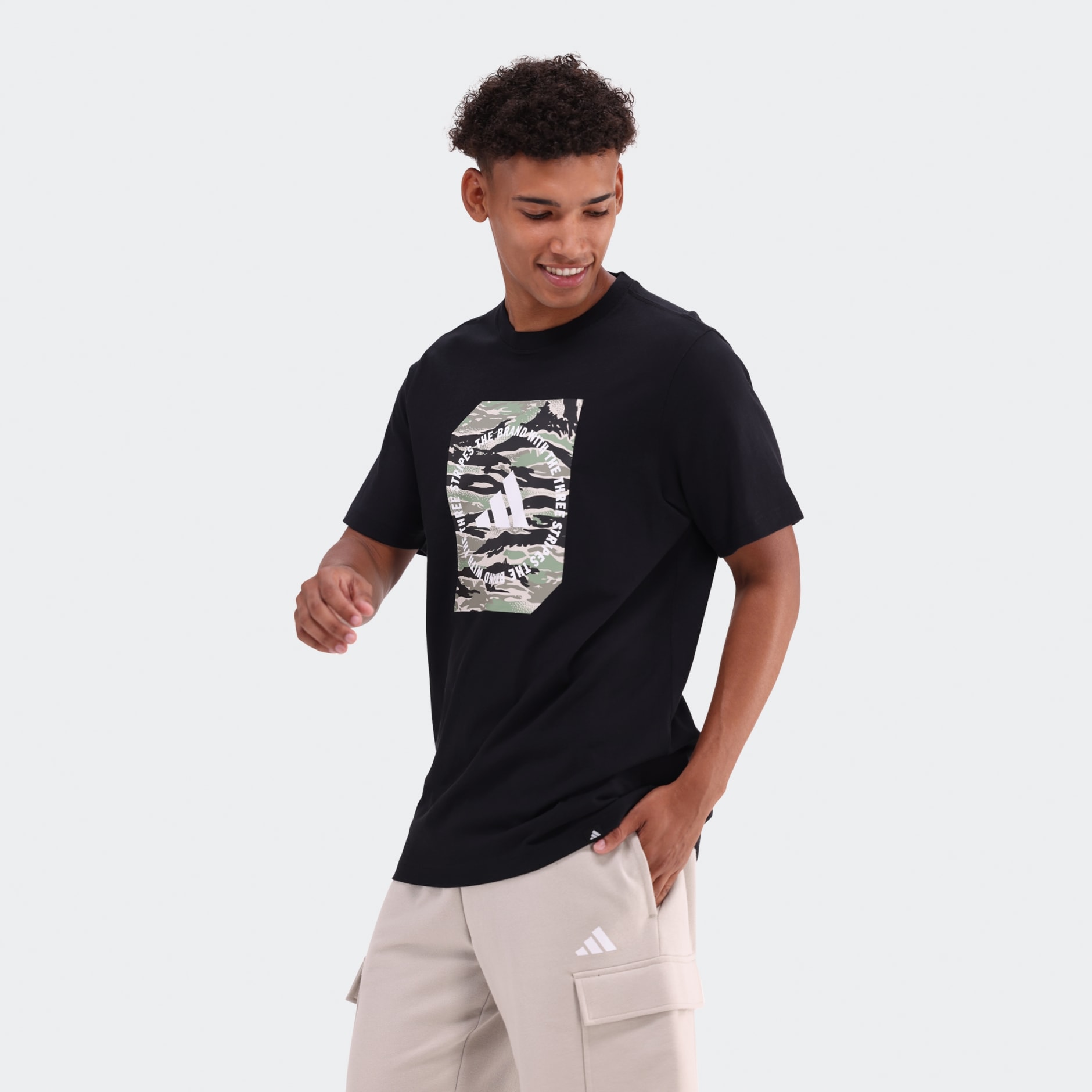 Camo Shape Graphic T-Shirt