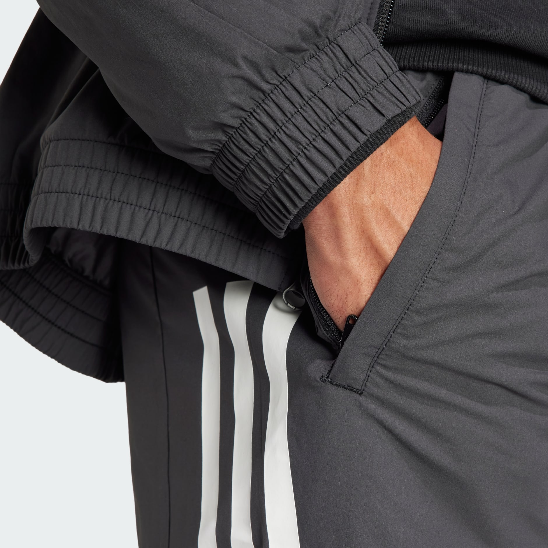 adidas Future Icons 3-Stripes Woven Pants - Black