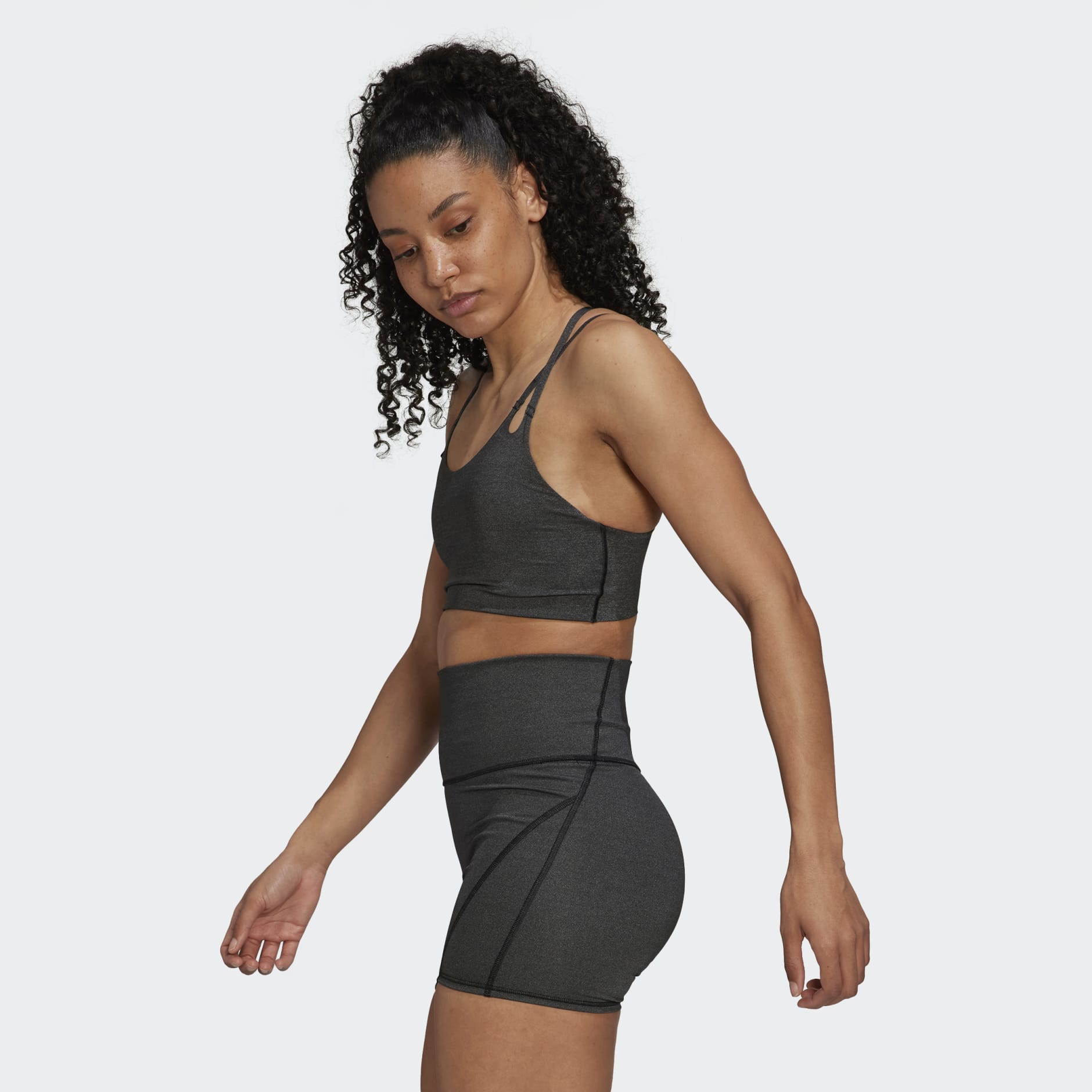 Yoga Luxe Studio Light-Support Fire Bra