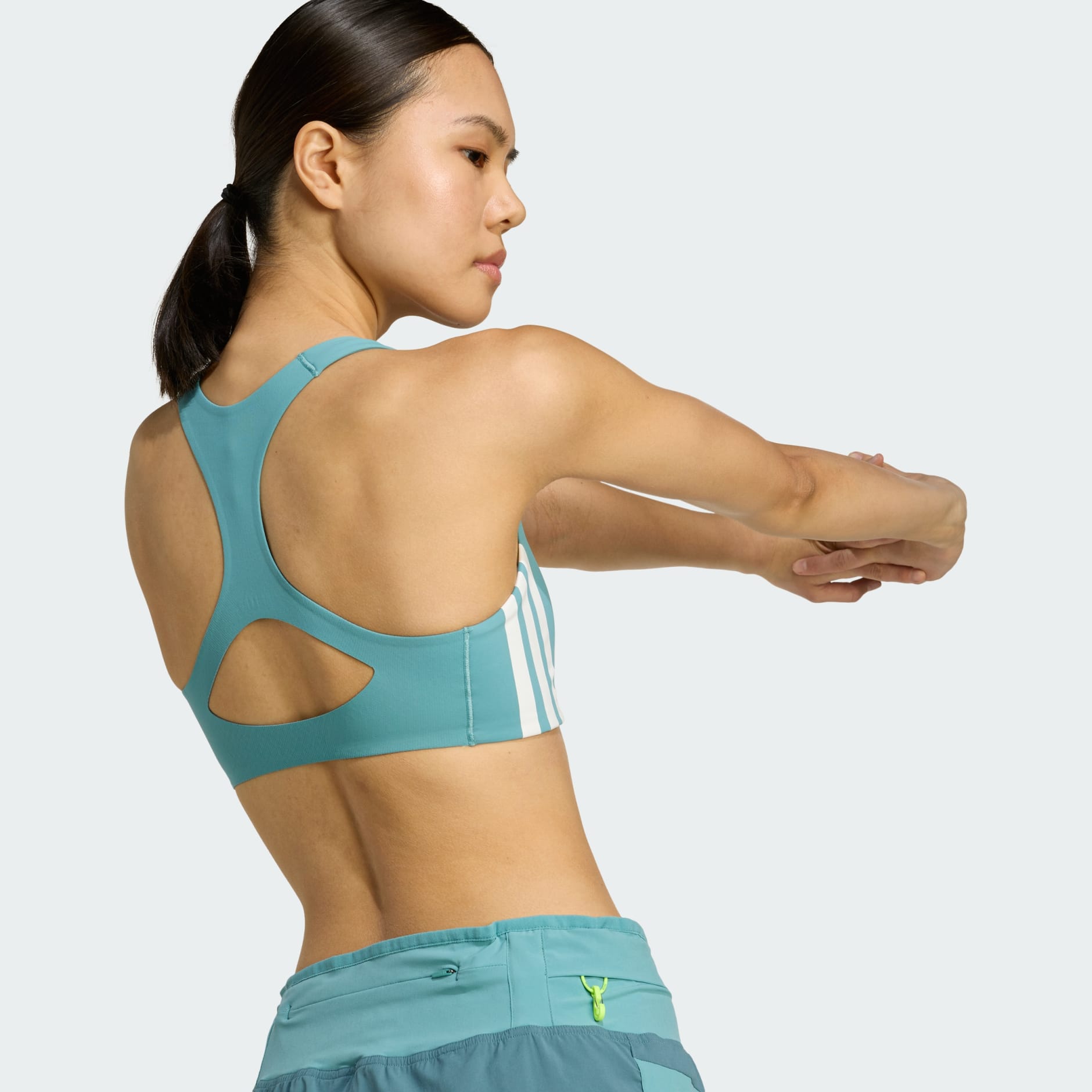 【Adidas コリア】 Adizero Run Medium Support Bra CLOTHING - Adizero Run Medium Support Bra - Black | adidas Oman